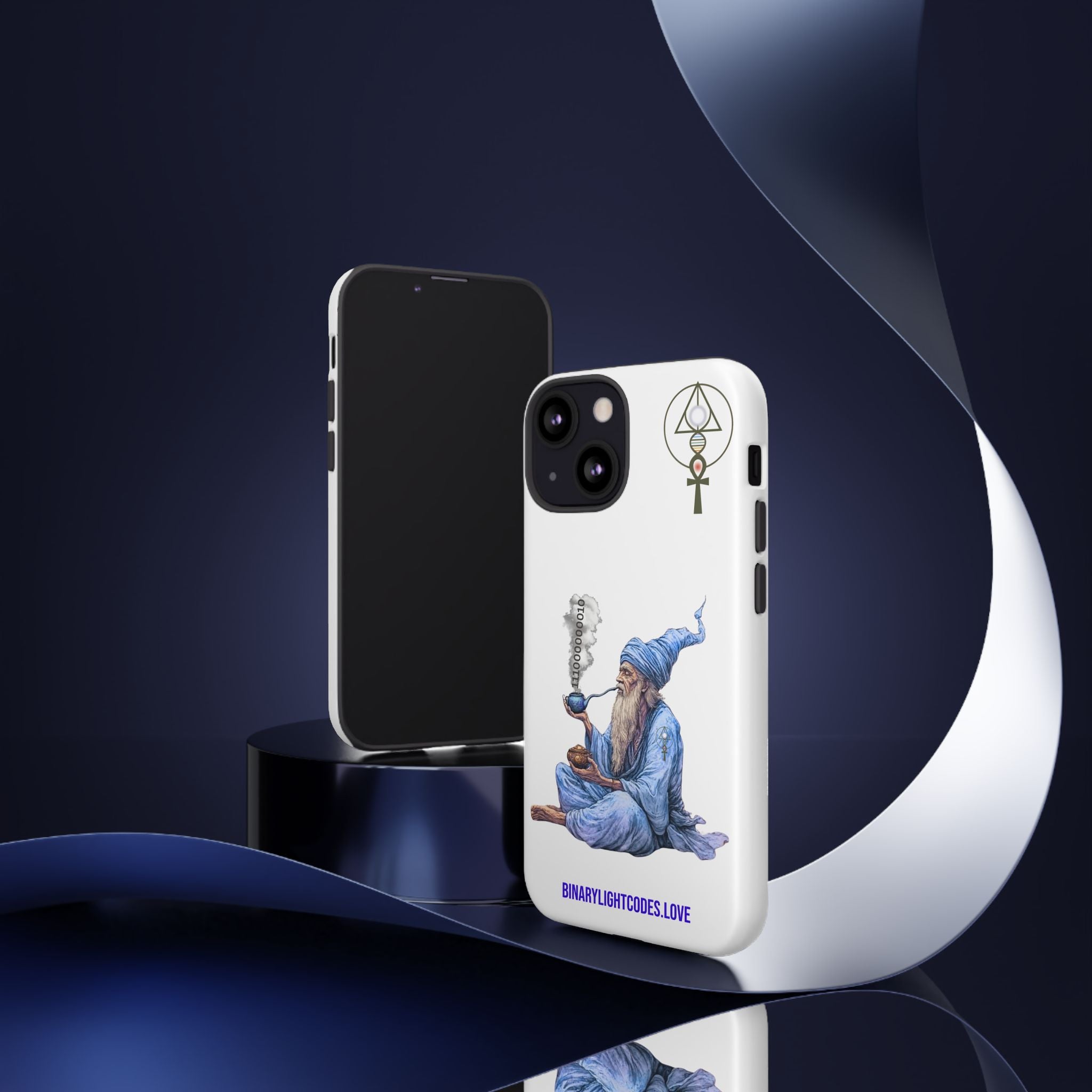 Binary Wizard Phone Case - Legacy Key in Smoke