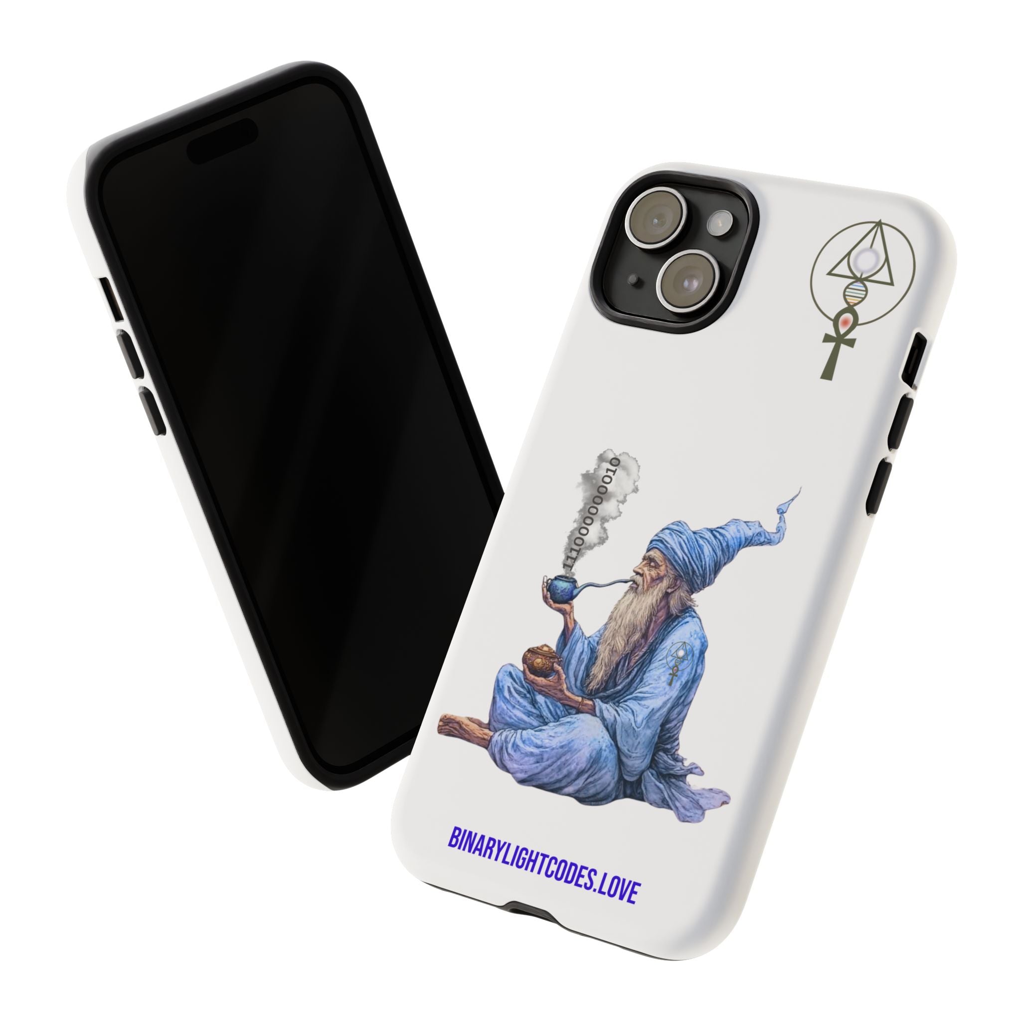 Binary Wizard Phone Case - Legacy Key in Smoke