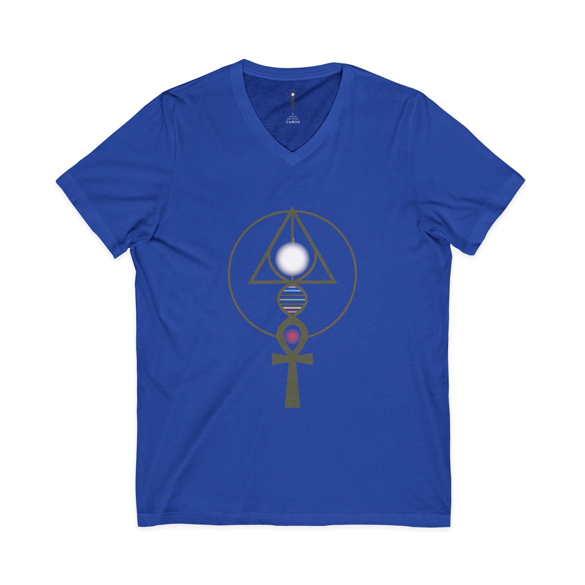 Money Manifestation V-Neck Tee - "Unexpected Money Code"