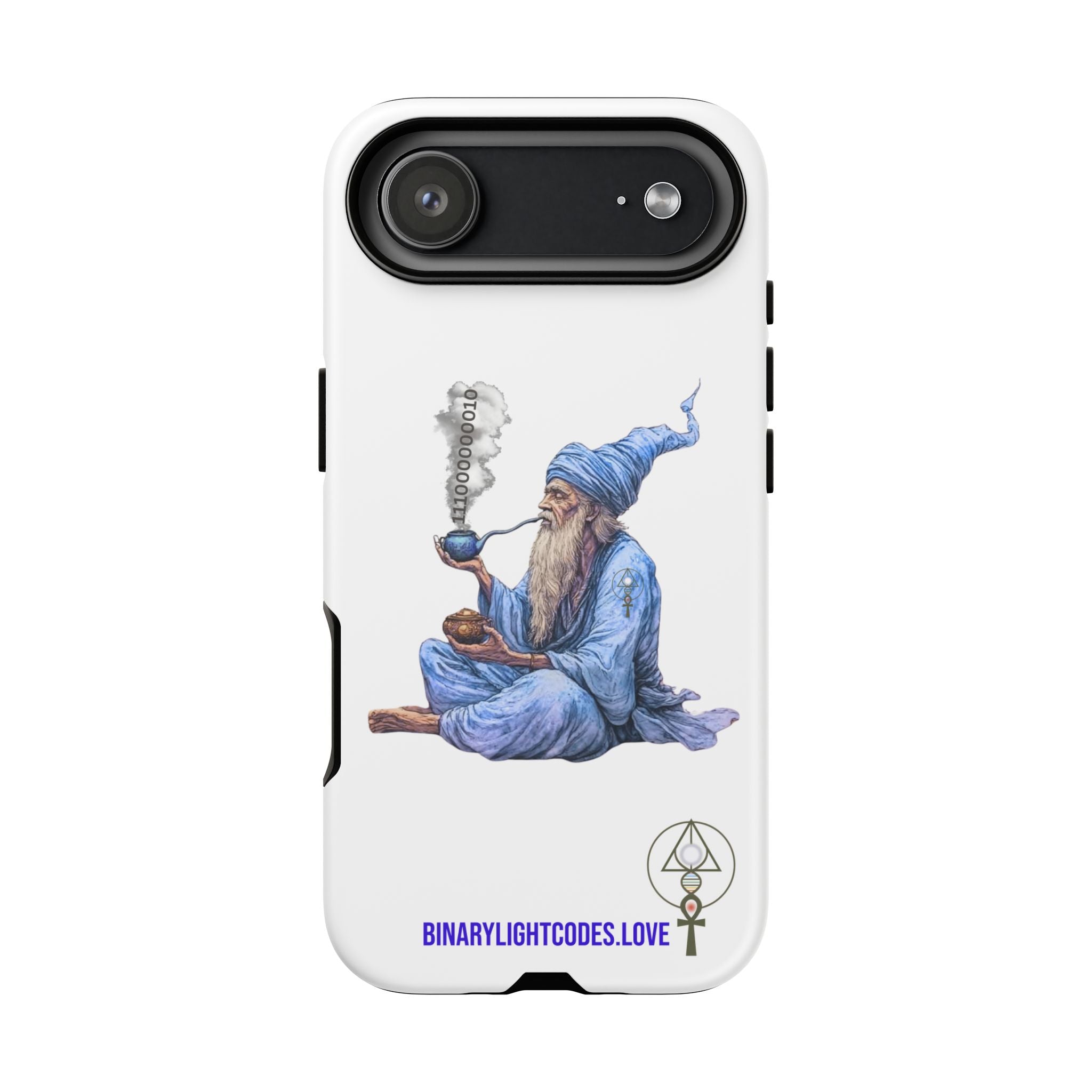 Binary Wizard Phone Case - Legacy Key in Smoke