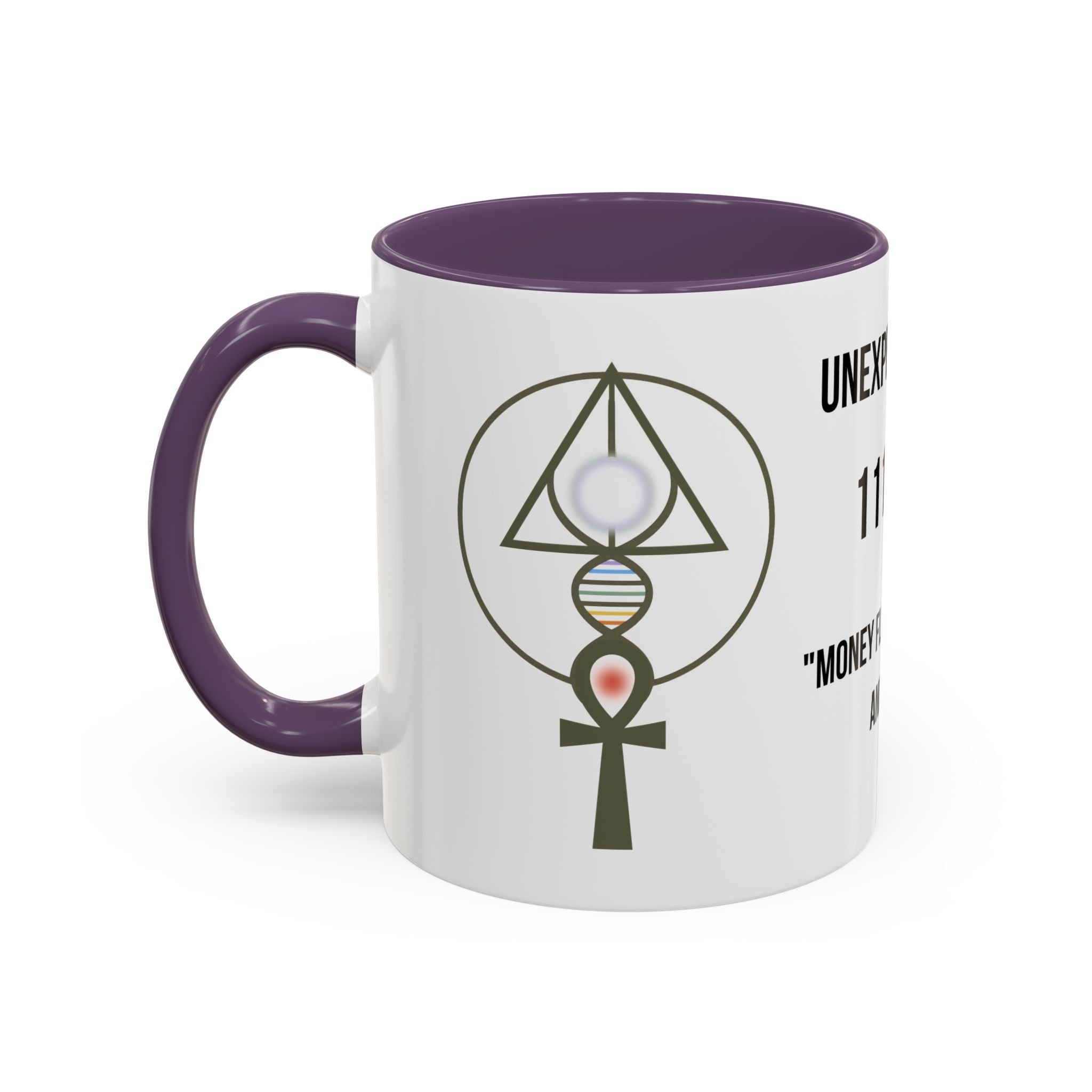 Affirmation Mug – "Unexpected Money Code" Coffee Cup