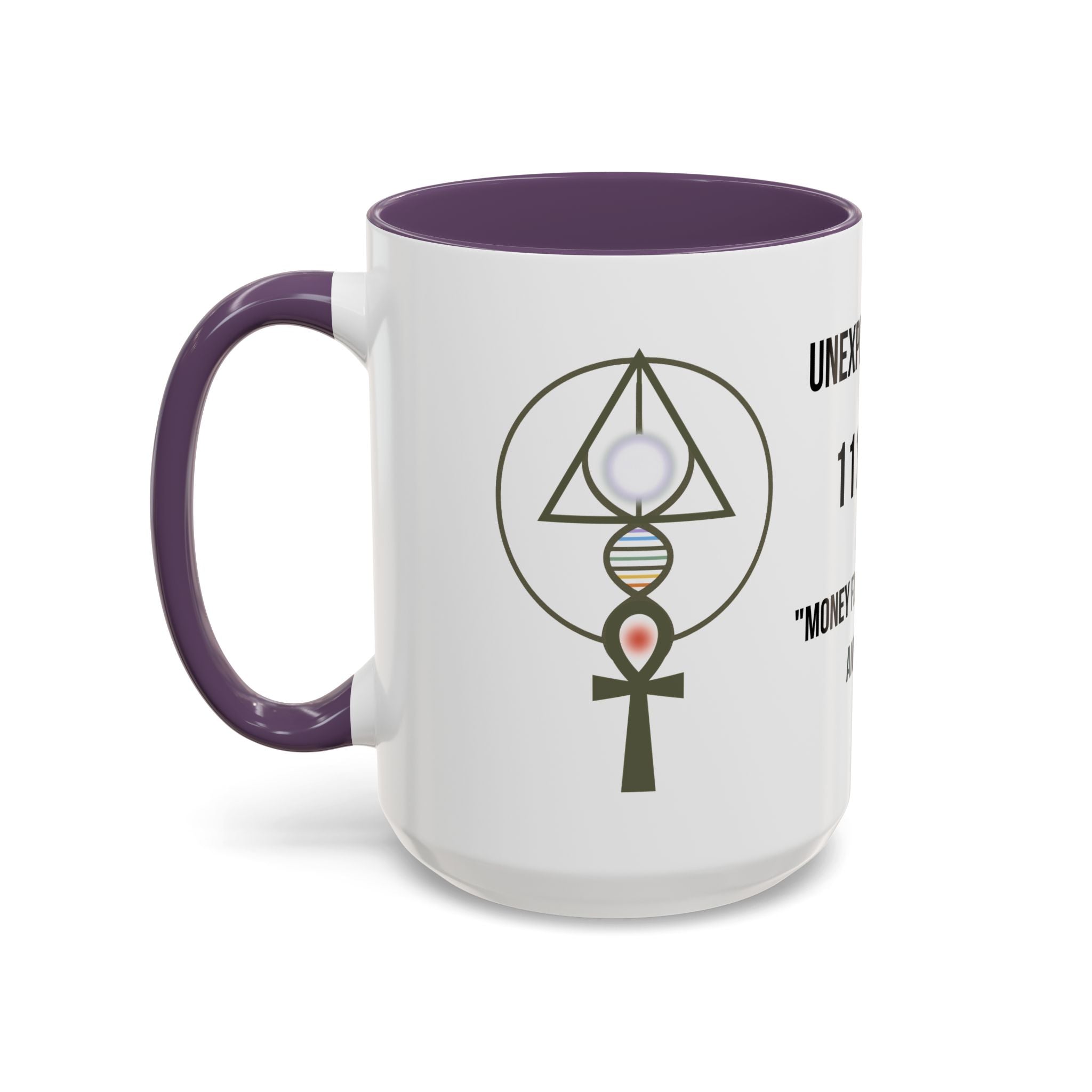Affirmation Mug – "Unexpected Money Code" Coffee Cup