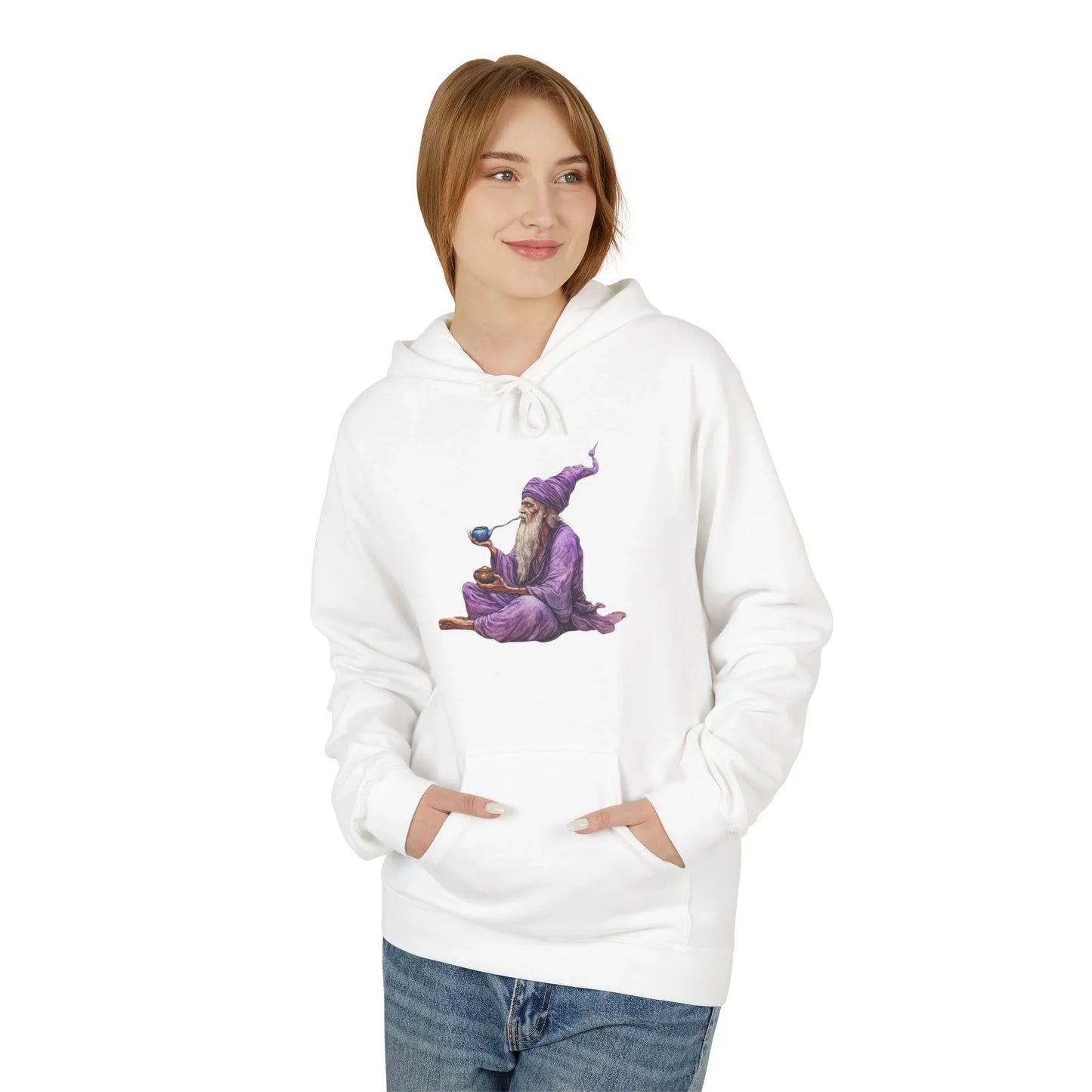 Binary Light Code Wizard Hoodie - Binary Light Codes