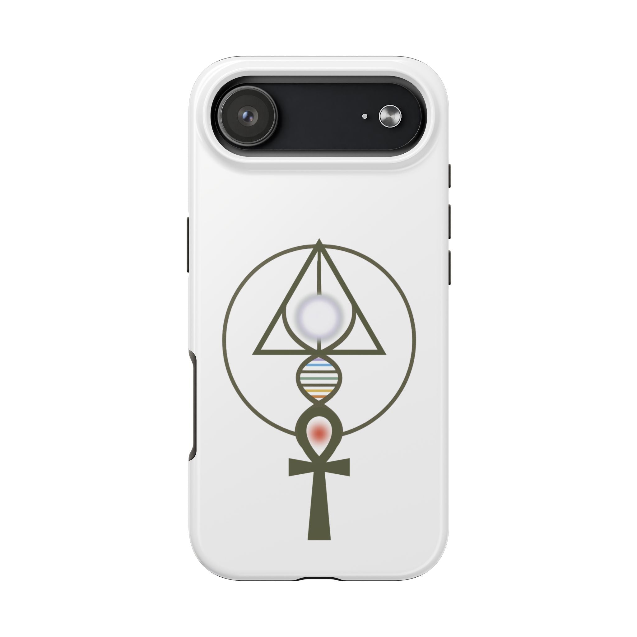 Binary Light Code Logo Phone Cover - Activated Apparel