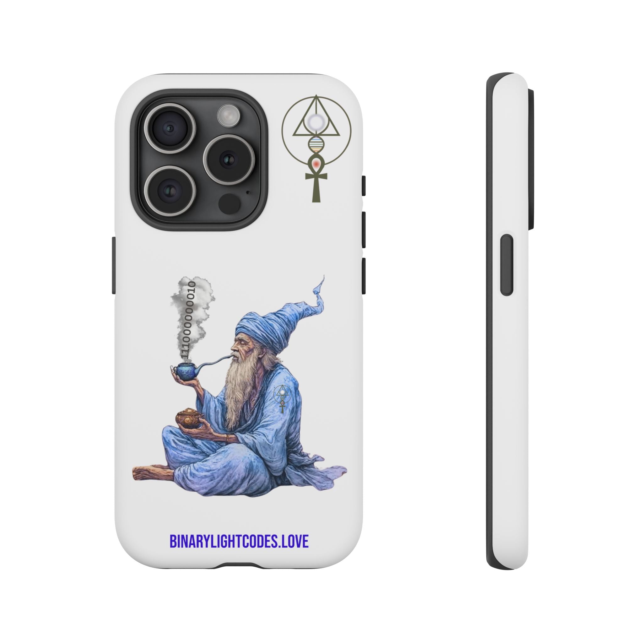 Binary Wizard Phone Case - Legacy Key in Smoke
