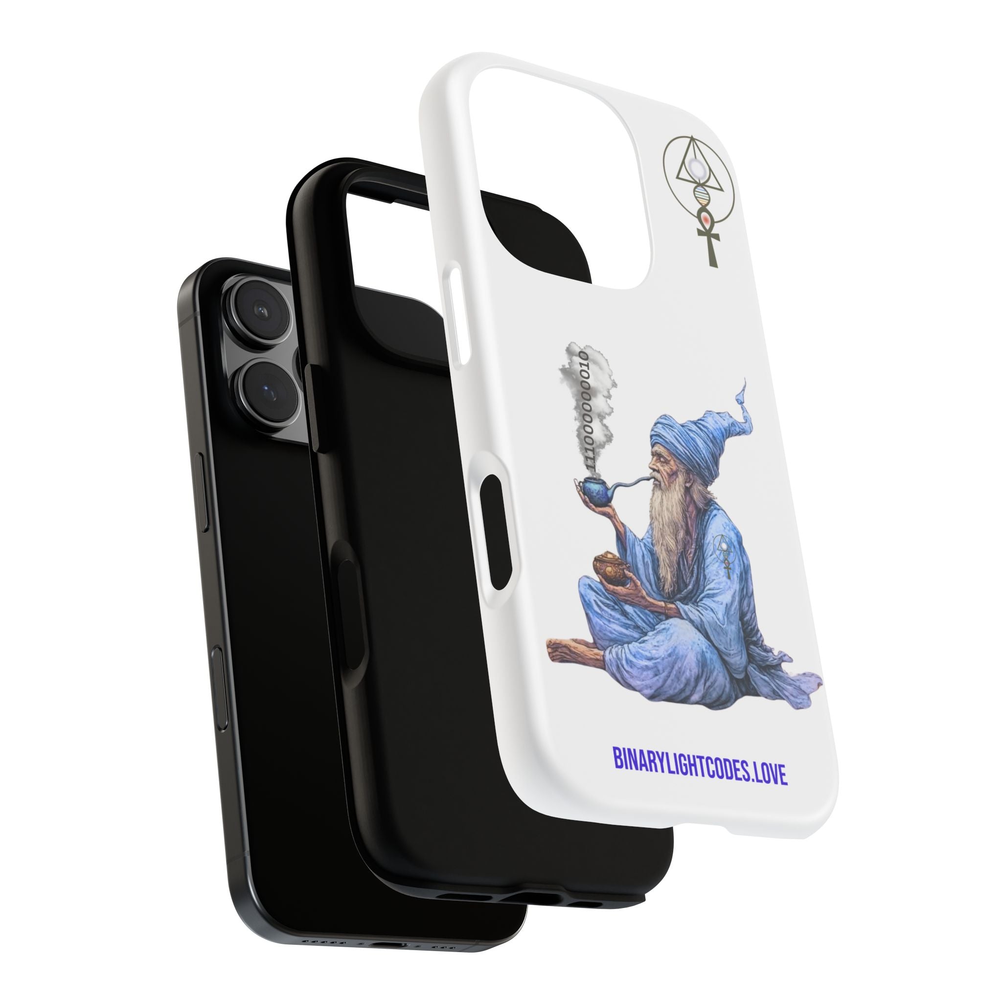Binary Wizard Phone Case - Legacy Key in Smoke