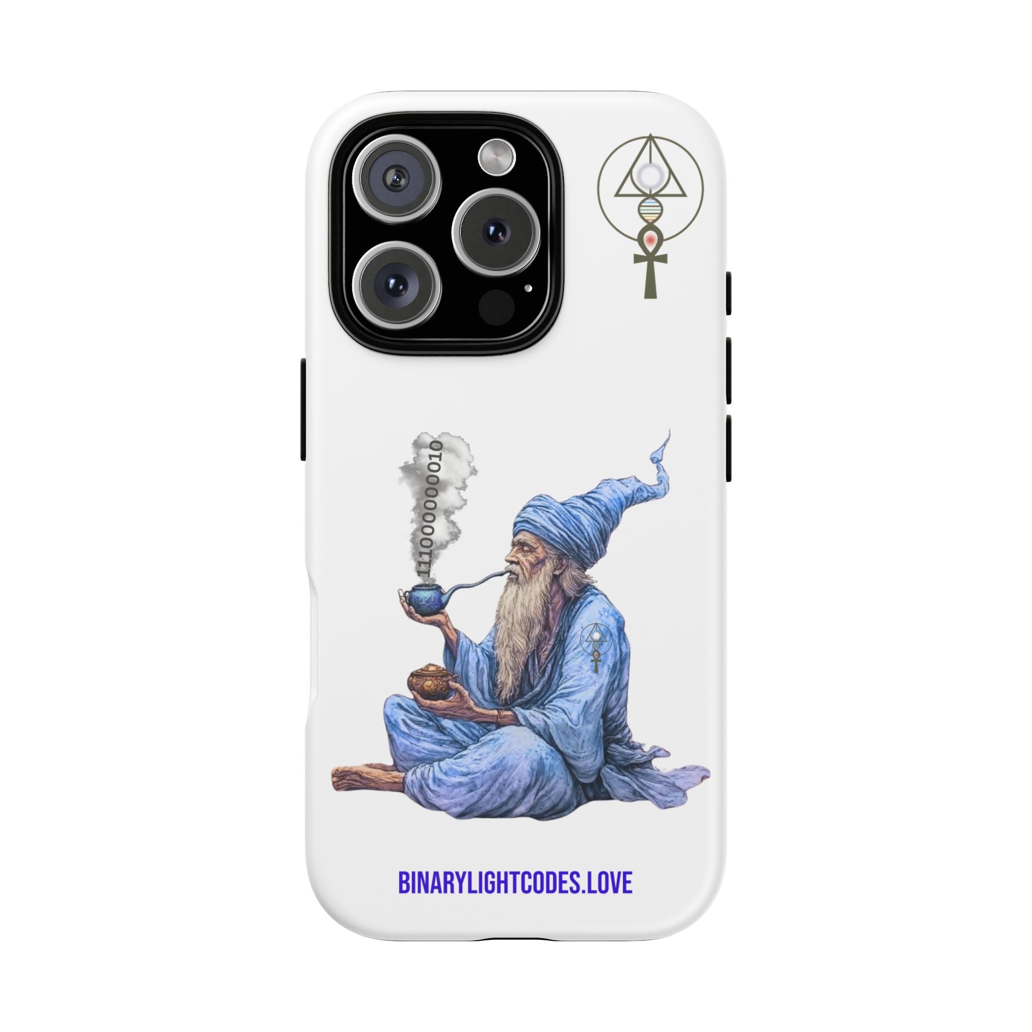 Binary Wizard Phone Case - Legacy Key in Smoke