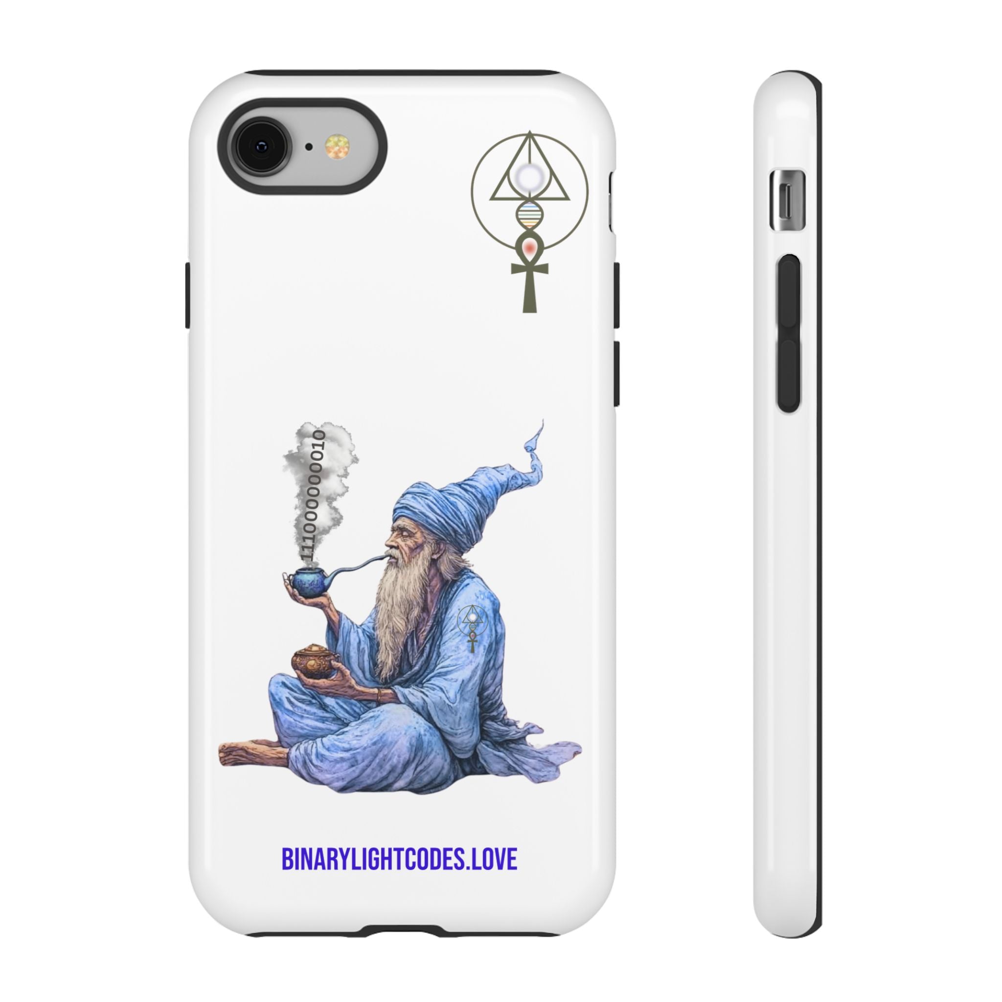 Binary Wizard Phone Case - Legacy Key in Smoke
