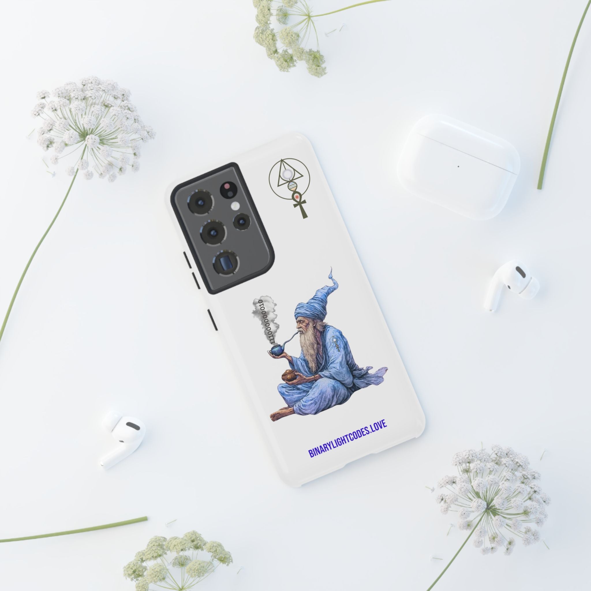 Binary Wizard Phone Case - Legacy Key in Smoke