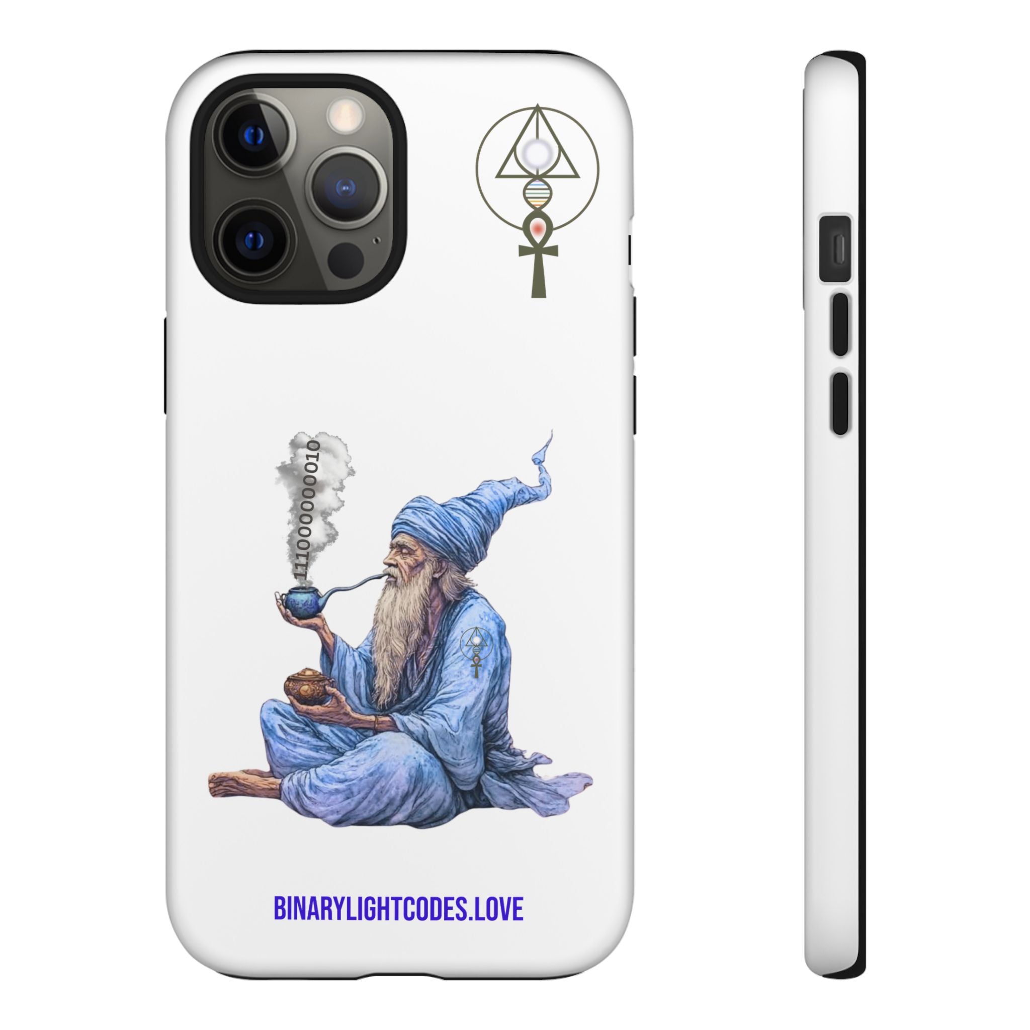 Binary Wizard Phone Case - Legacy Key in Smoke