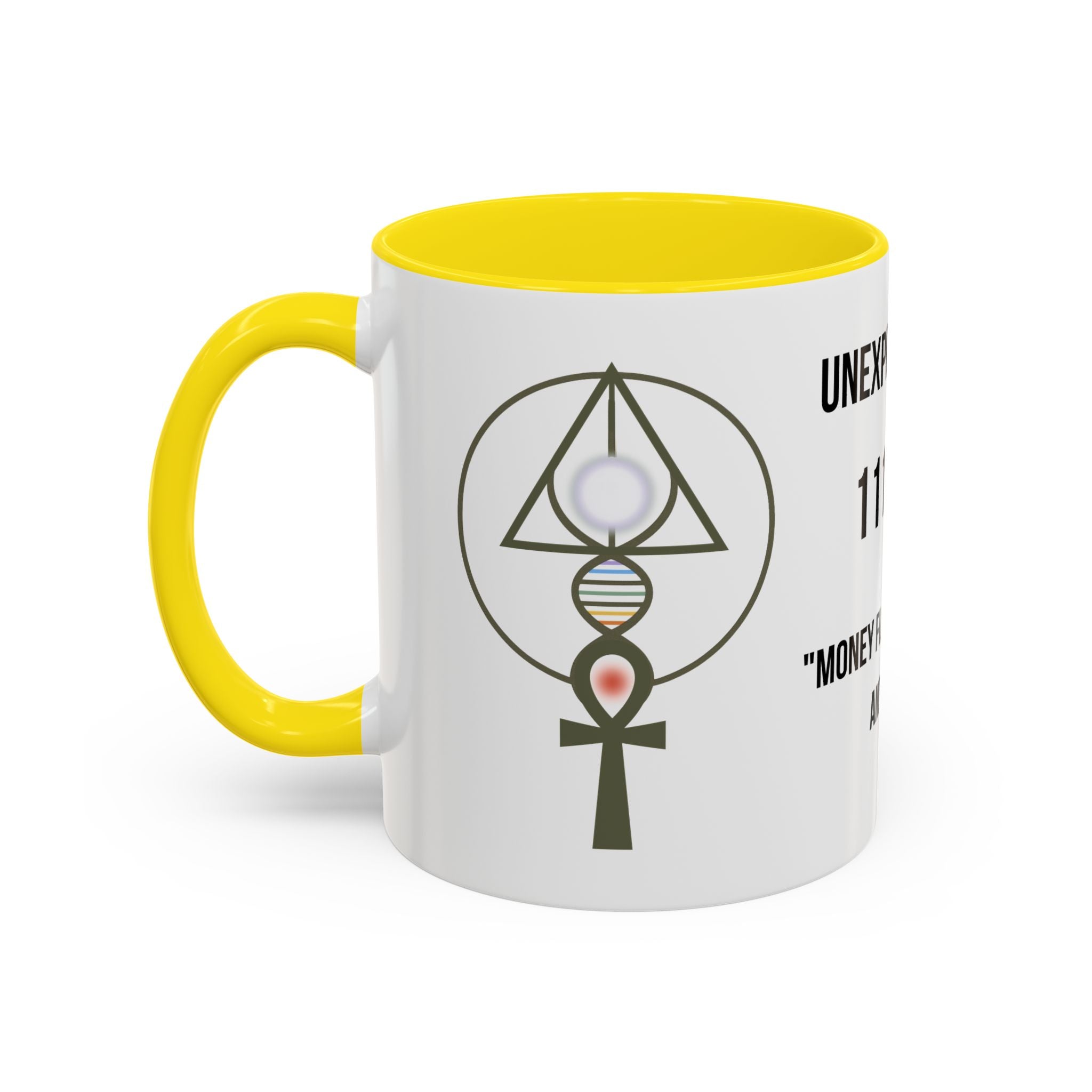 Affirmation Mug – "Unexpected Money Code" Coffee Cup
