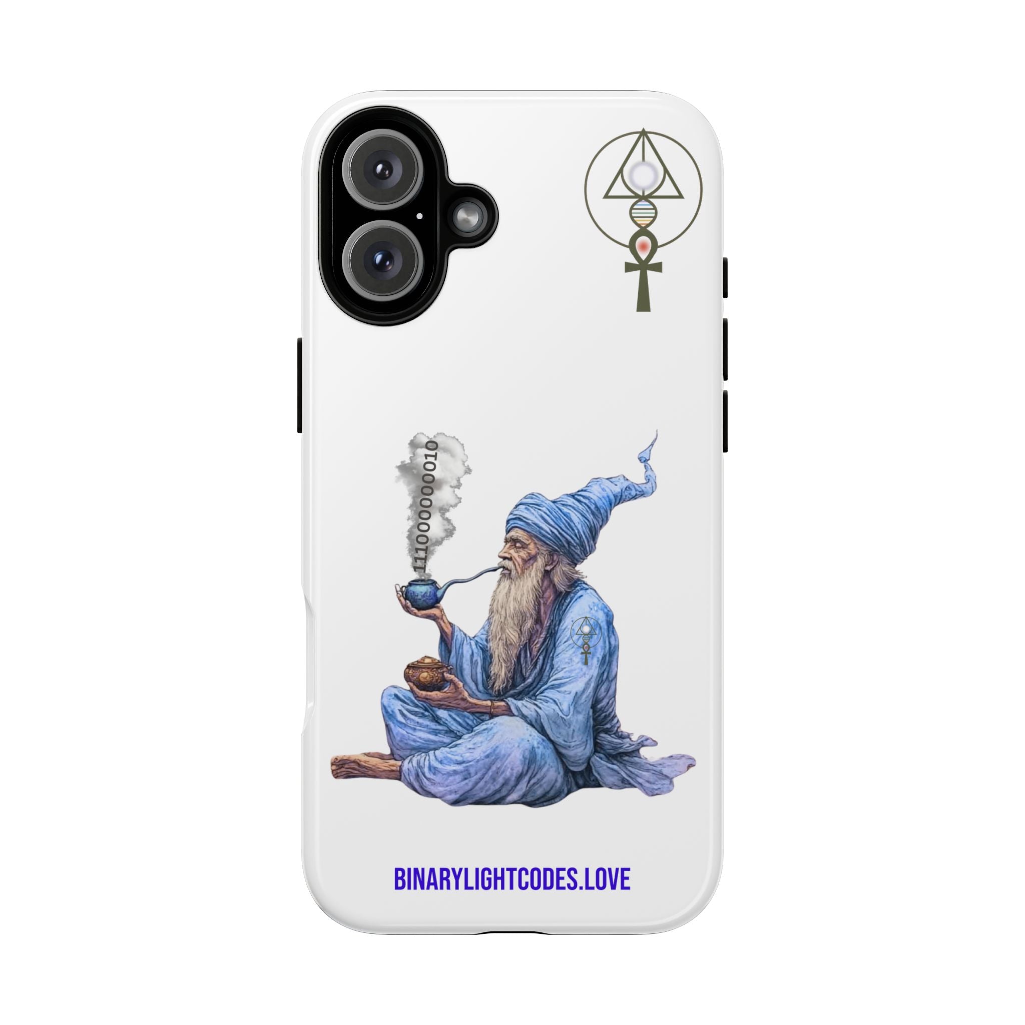 Binary Wizard Phone Case - Legacy Key in Smoke