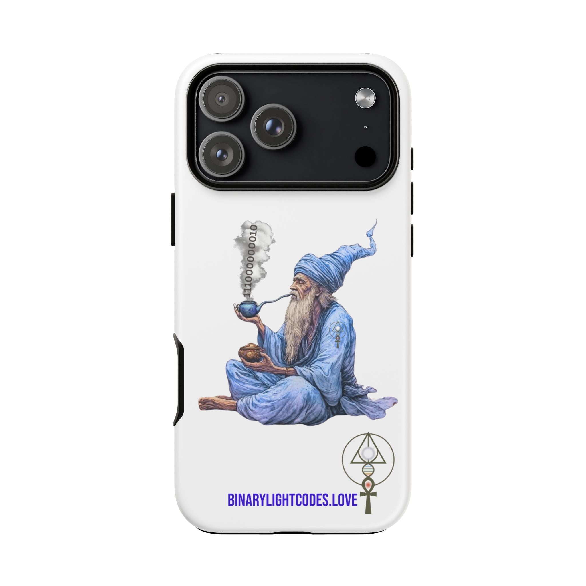 Binary Wizard Phone Case - Legacy Key in Smoke
