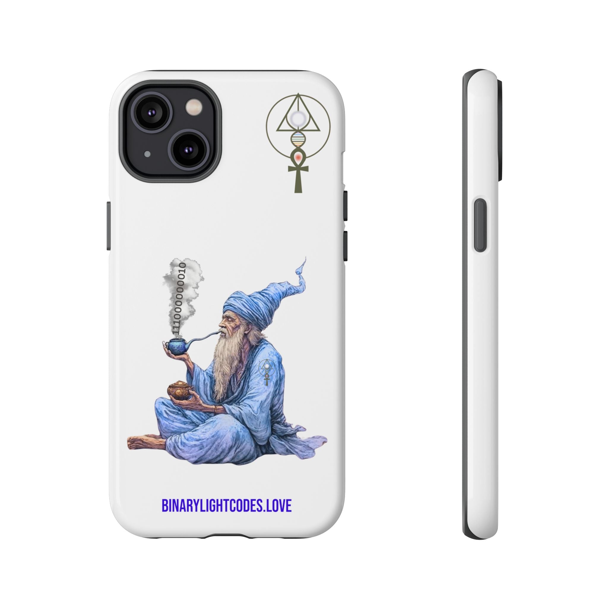 Binary Wizard Phone Case - Legacy Key in Smoke