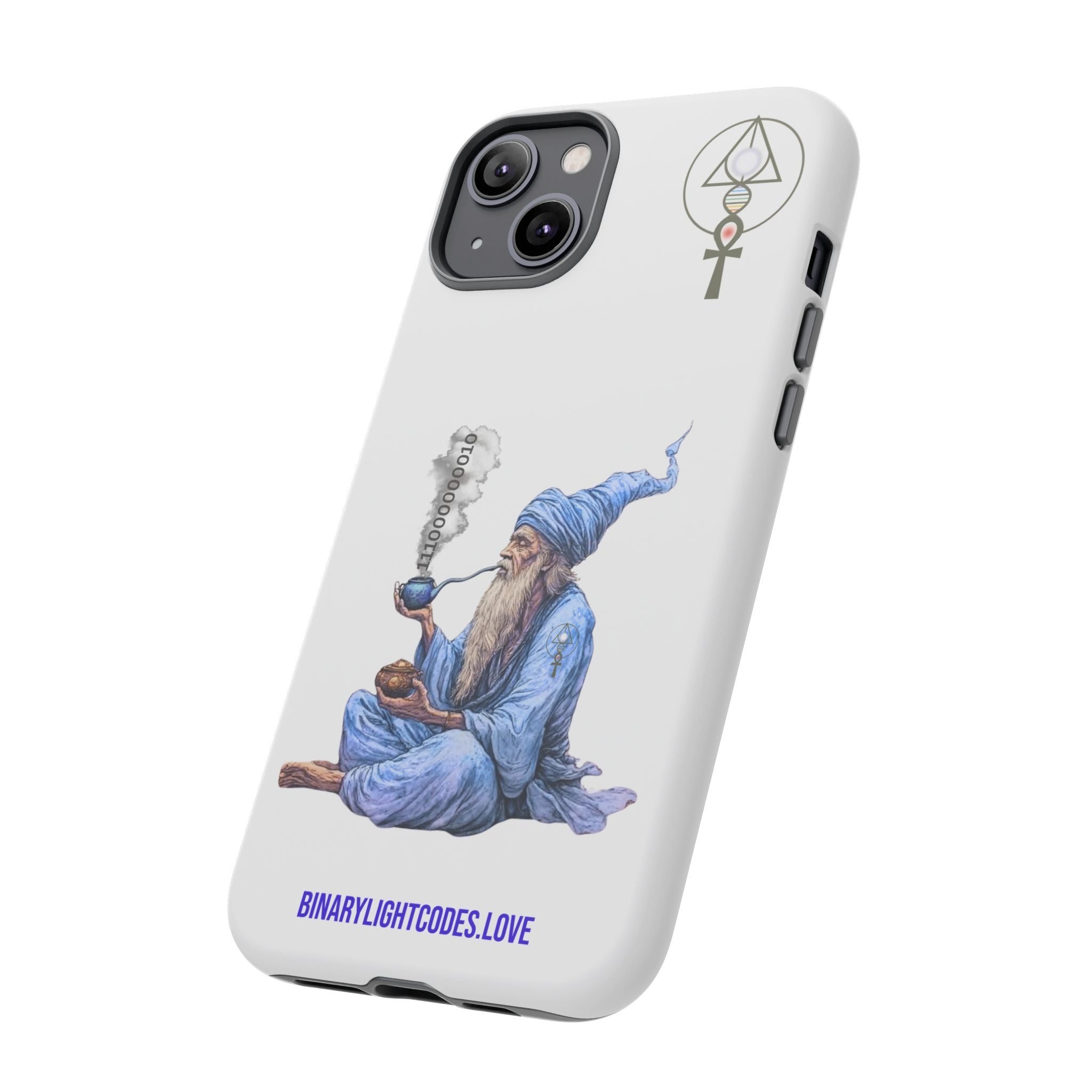 Binary Wizard Phone Case - Legacy Key in Smoke