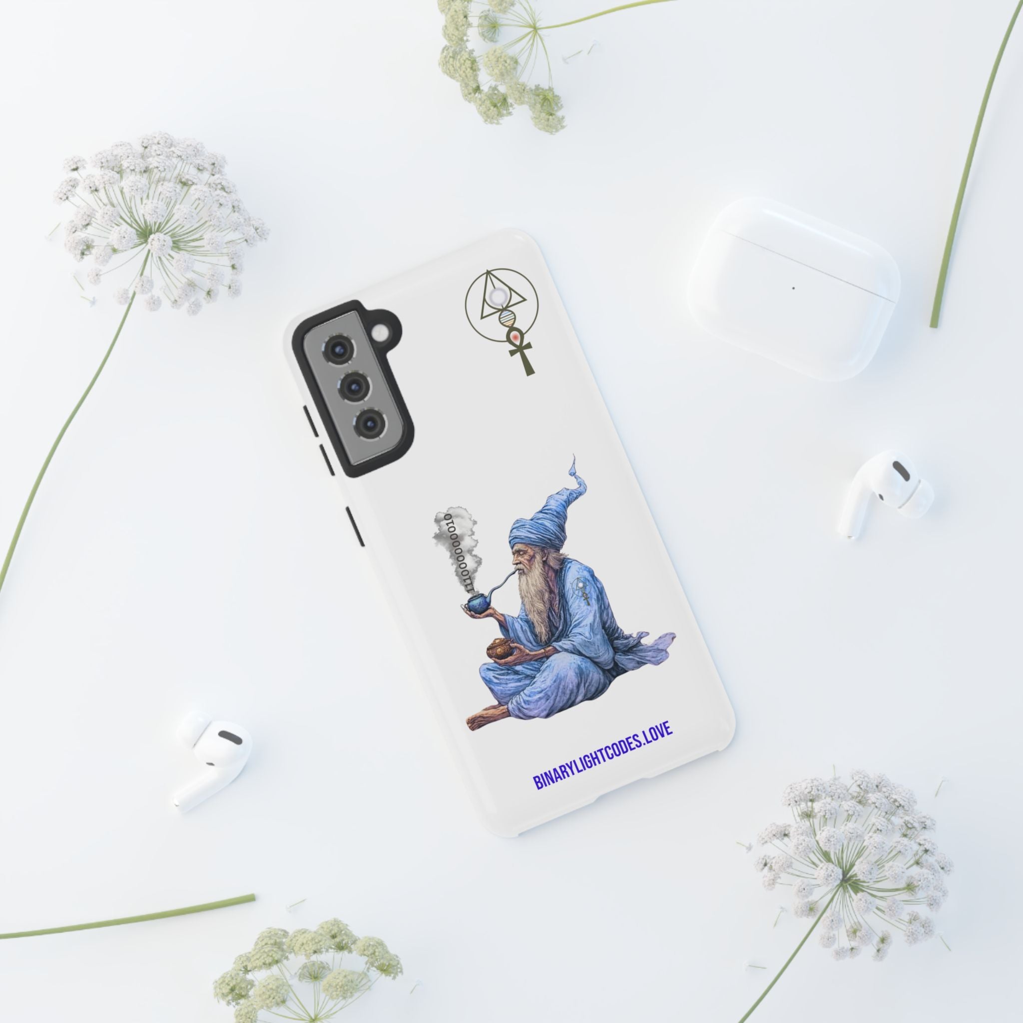 Binary Wizard Phone Case - Legacy Key in Smoke