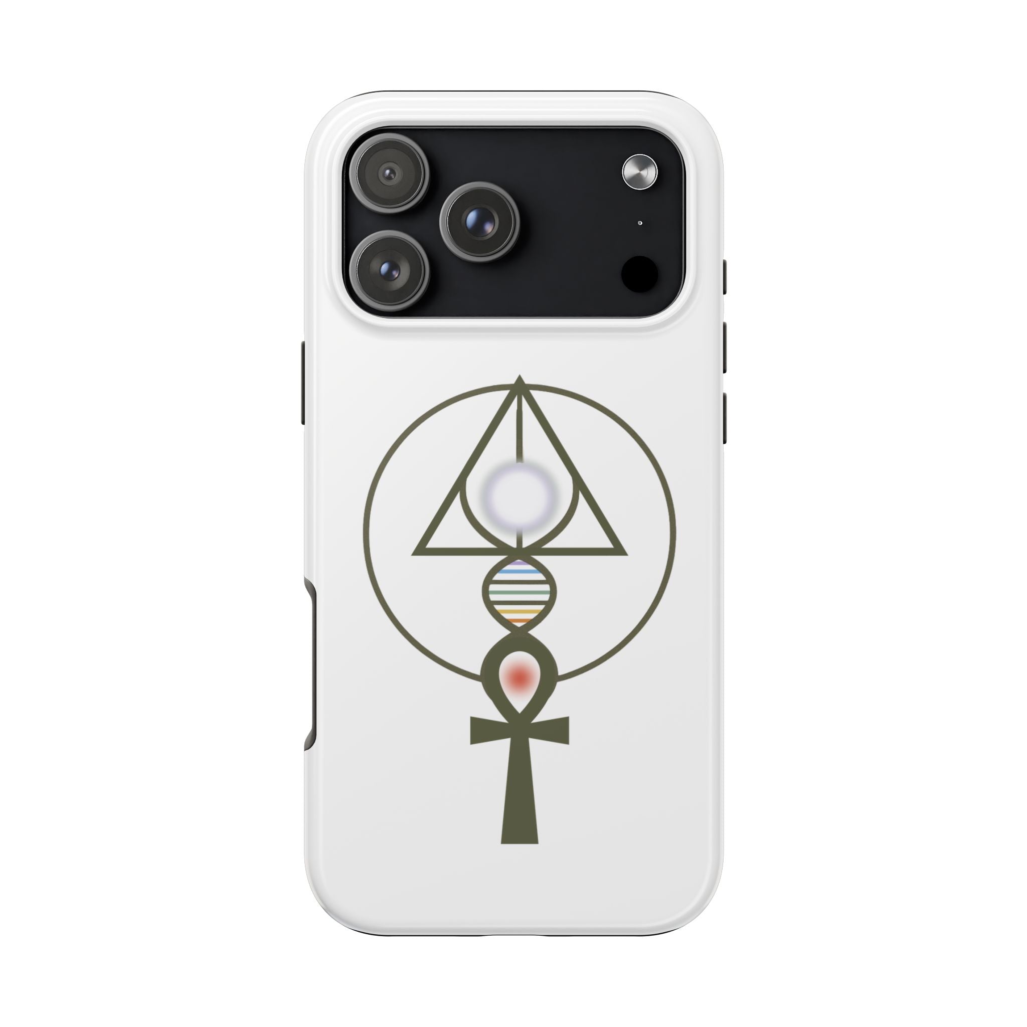 Binary Light Code Logo Phone Cover - Activated Apparel