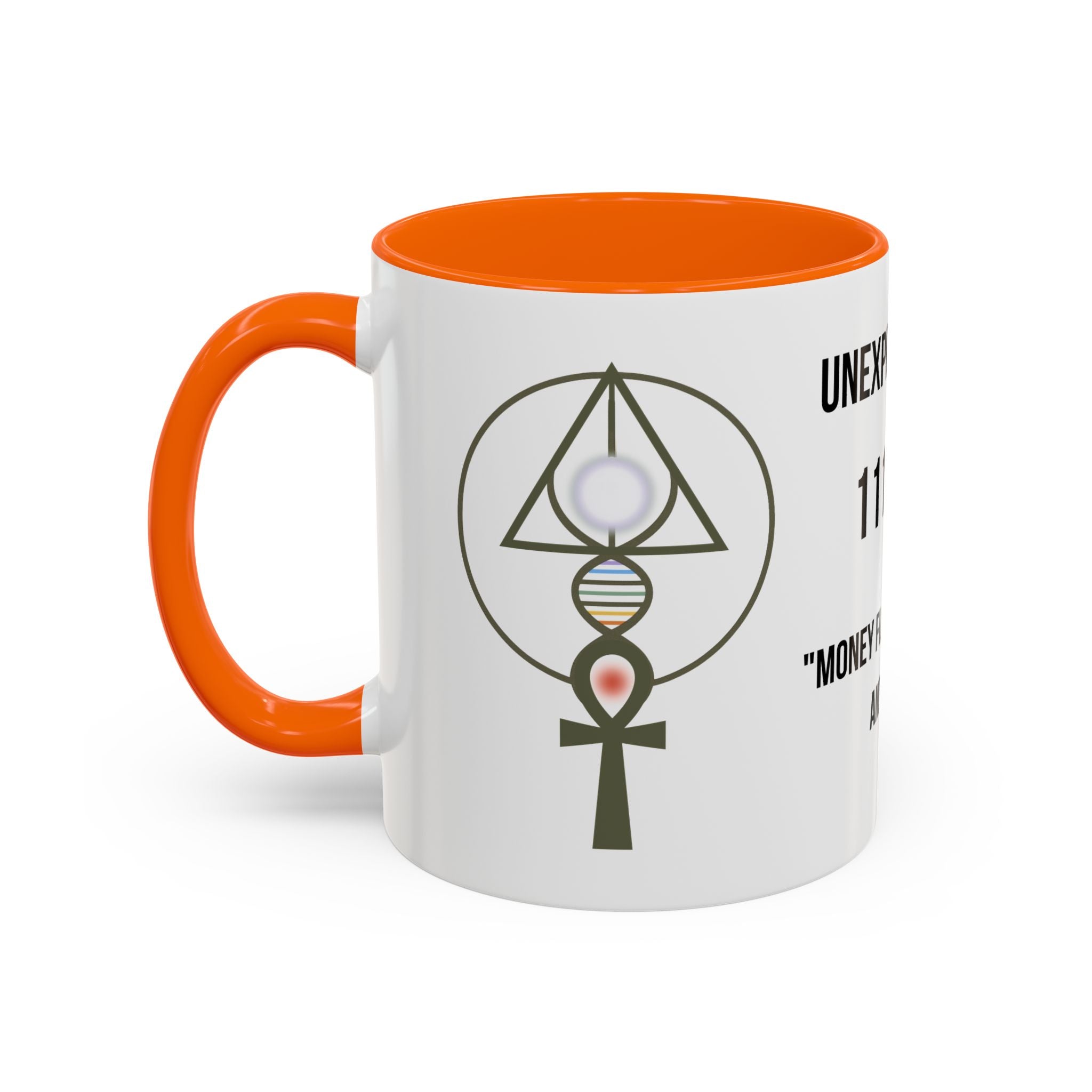 Affirmation Mug – "Unexpected Money Code" Coffee Cup