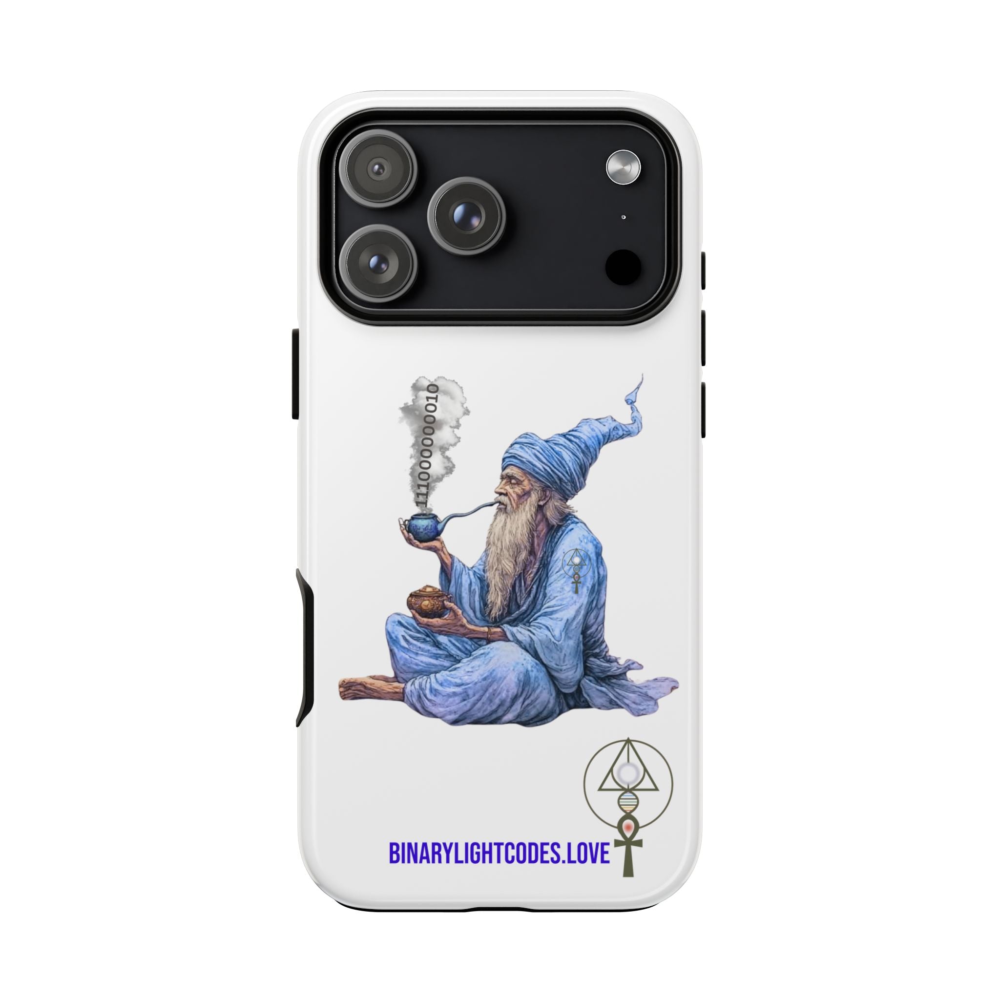 Binary Wizard Phone Case - Legacy Key in Smoke