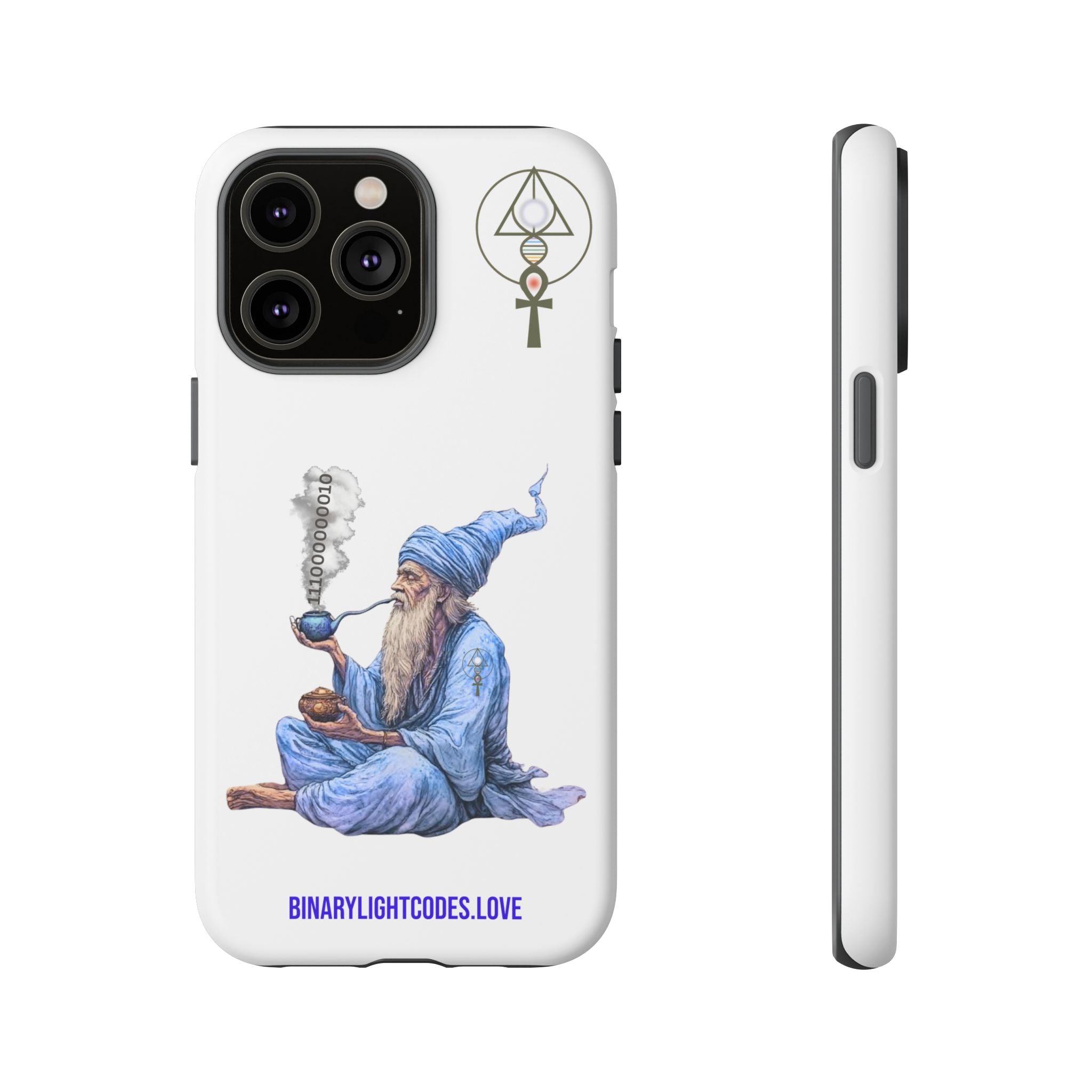 Binary Wizard Phone Case - Legacy Key in Smoke