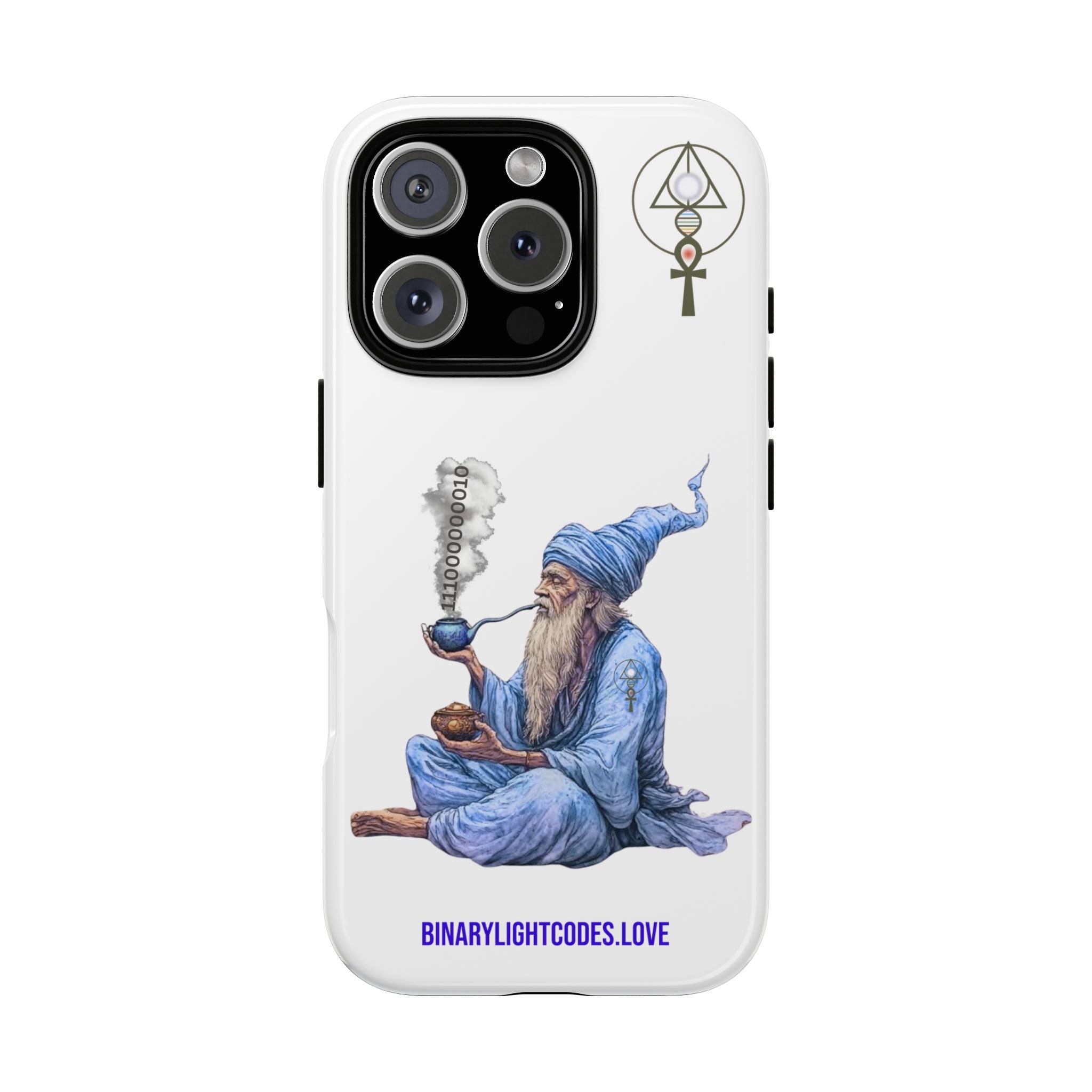 Binary Wizard Phone Case - Legacy Key in Smoke
