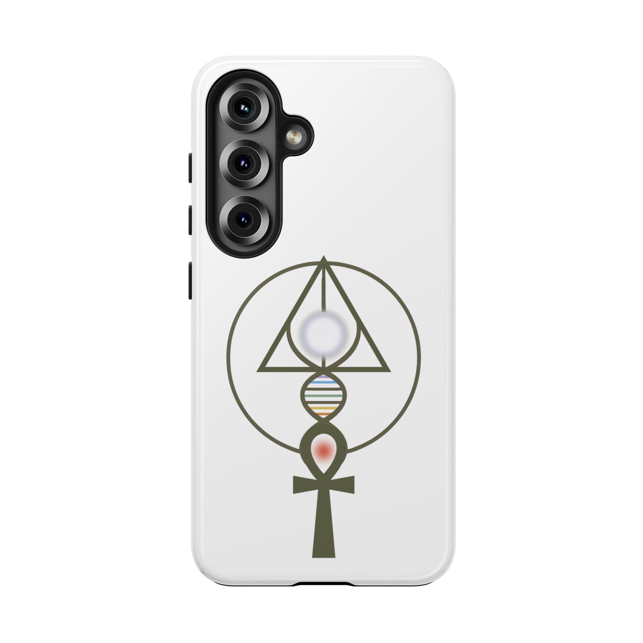 Binary Light Code Logo Phone Cover - Activated Apparel