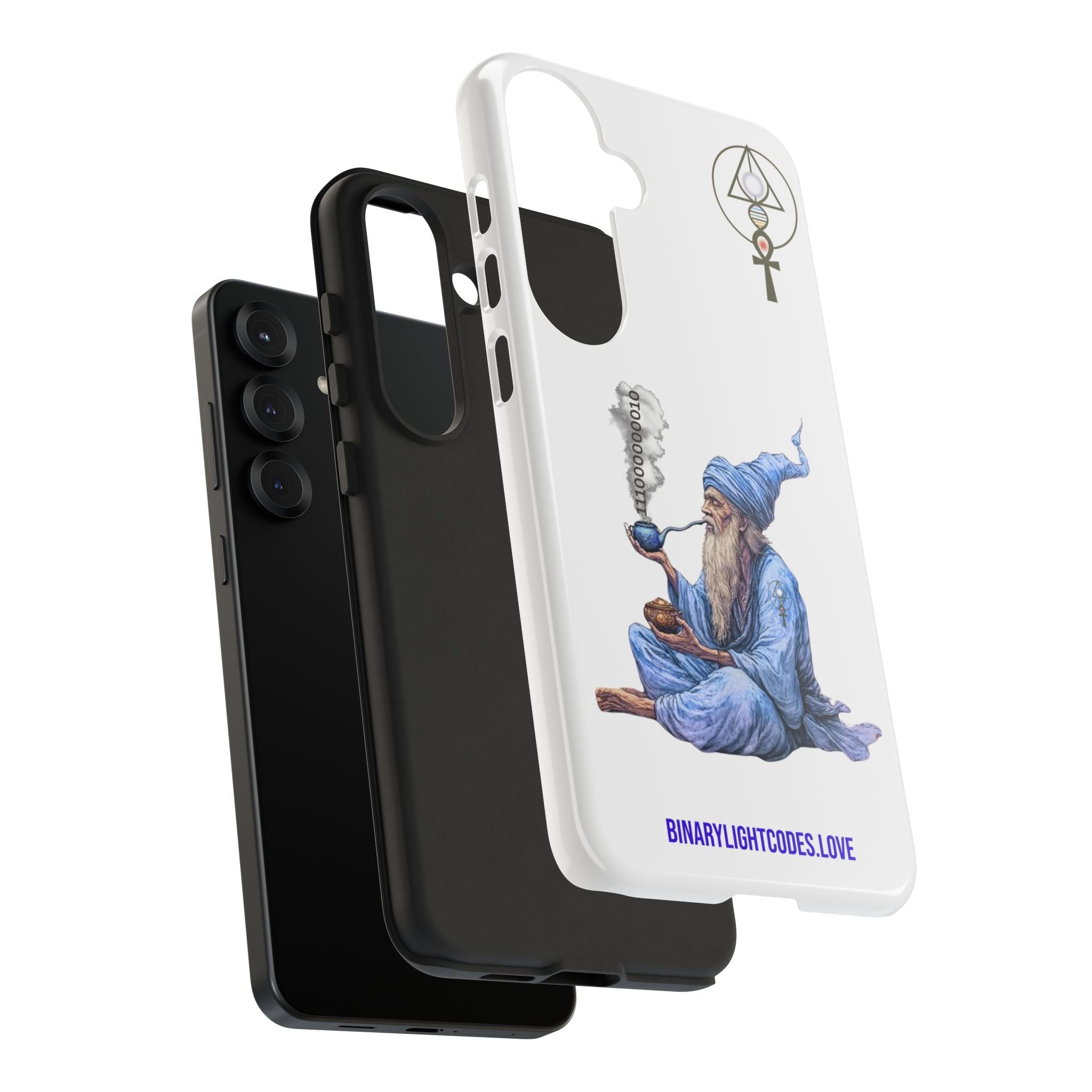 Binary Wizard Phone Case - Legacy Key in Smoke
