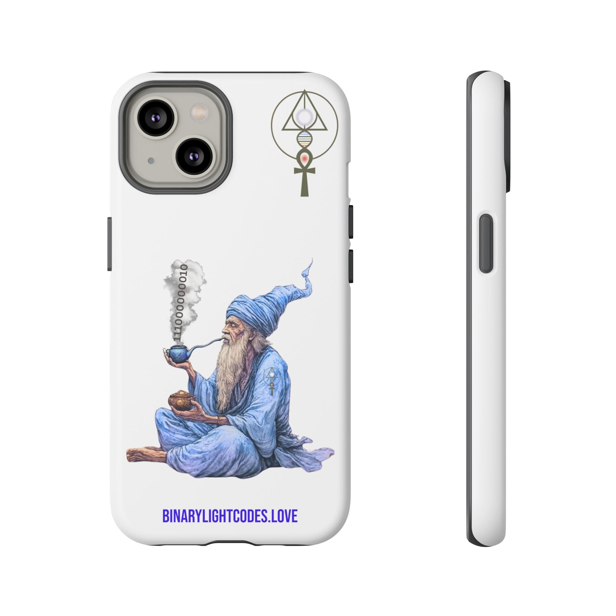 Binary Wizard Phone Case - Legacy Key in Smoke