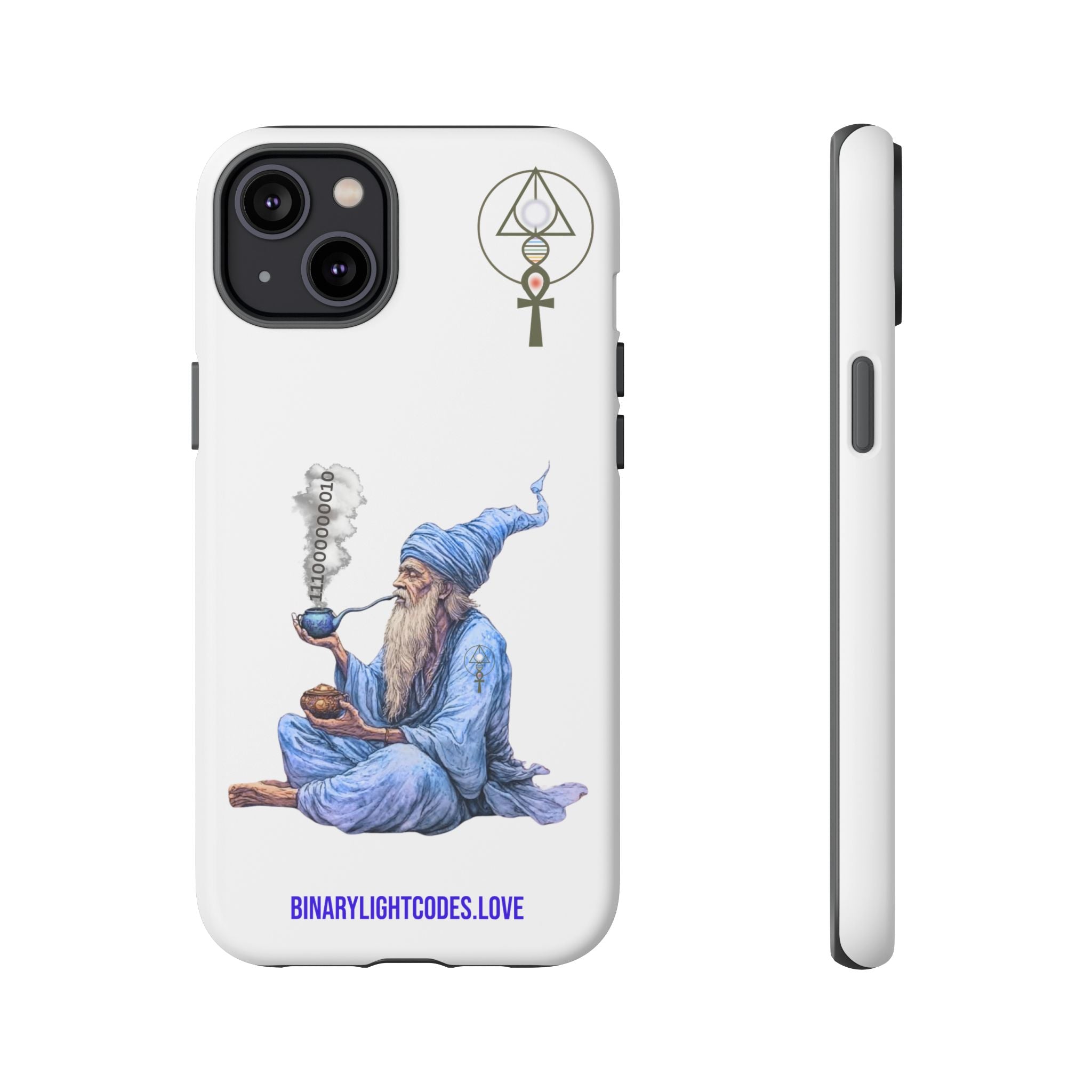 Binary Wizard Phone Case - Legacy Key in Smoke