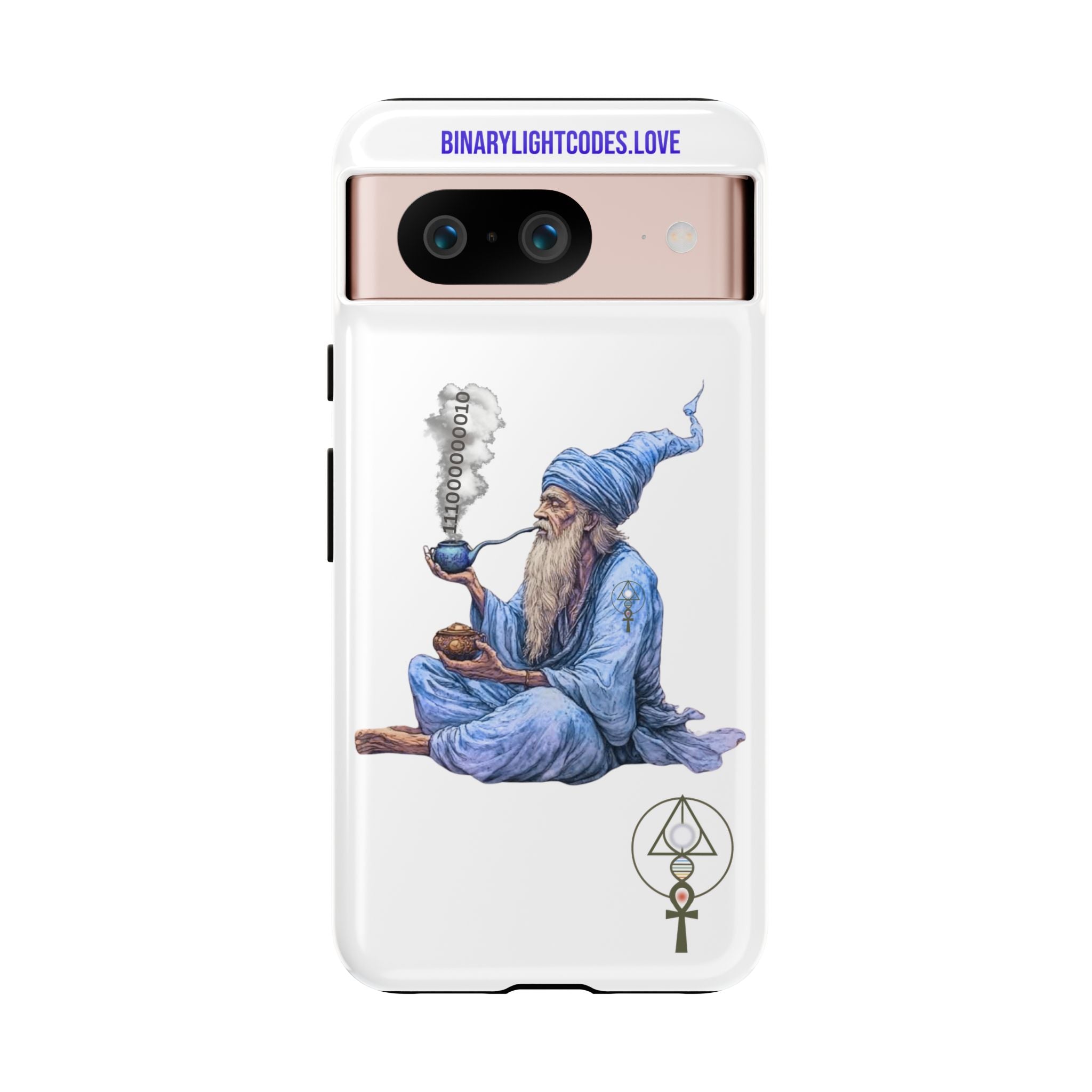 Binary Wizard Phone Case - Legacy Key in Smoke