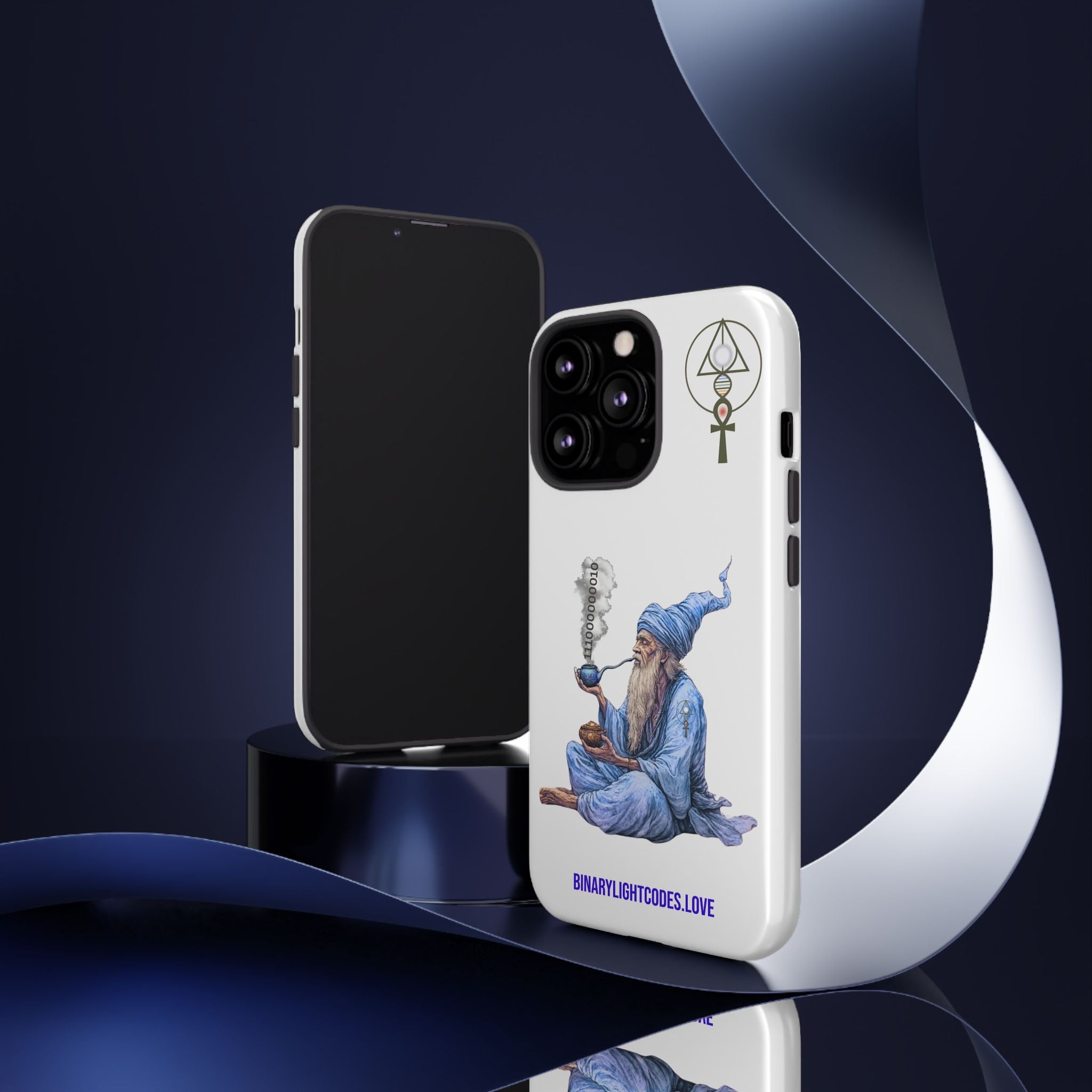 Binary Wizard Phone Case - Legacy Key in Smoke