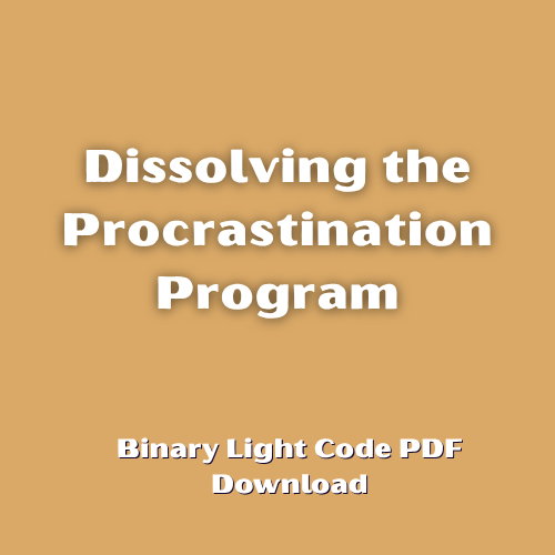 Dissolving the Procrastination Program