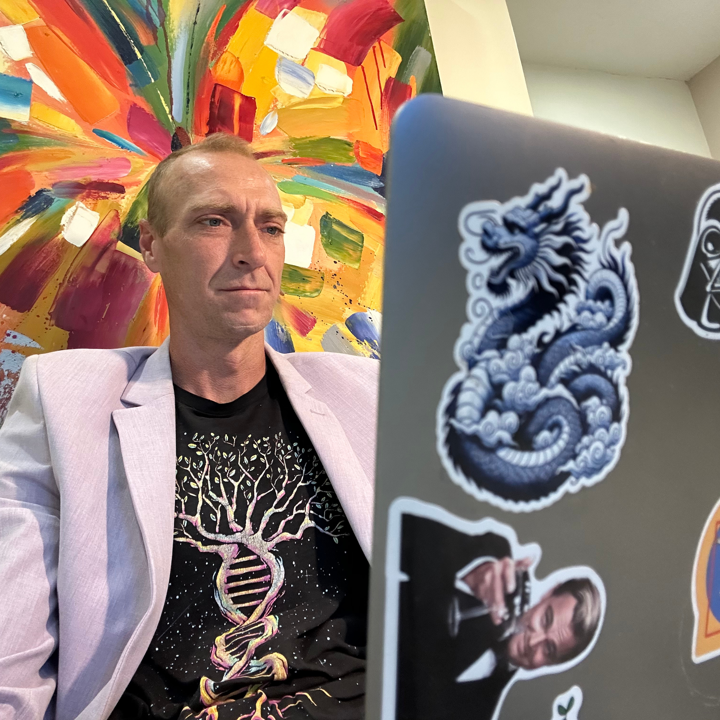 Quantum Energy Classes by Binary Light Codes 