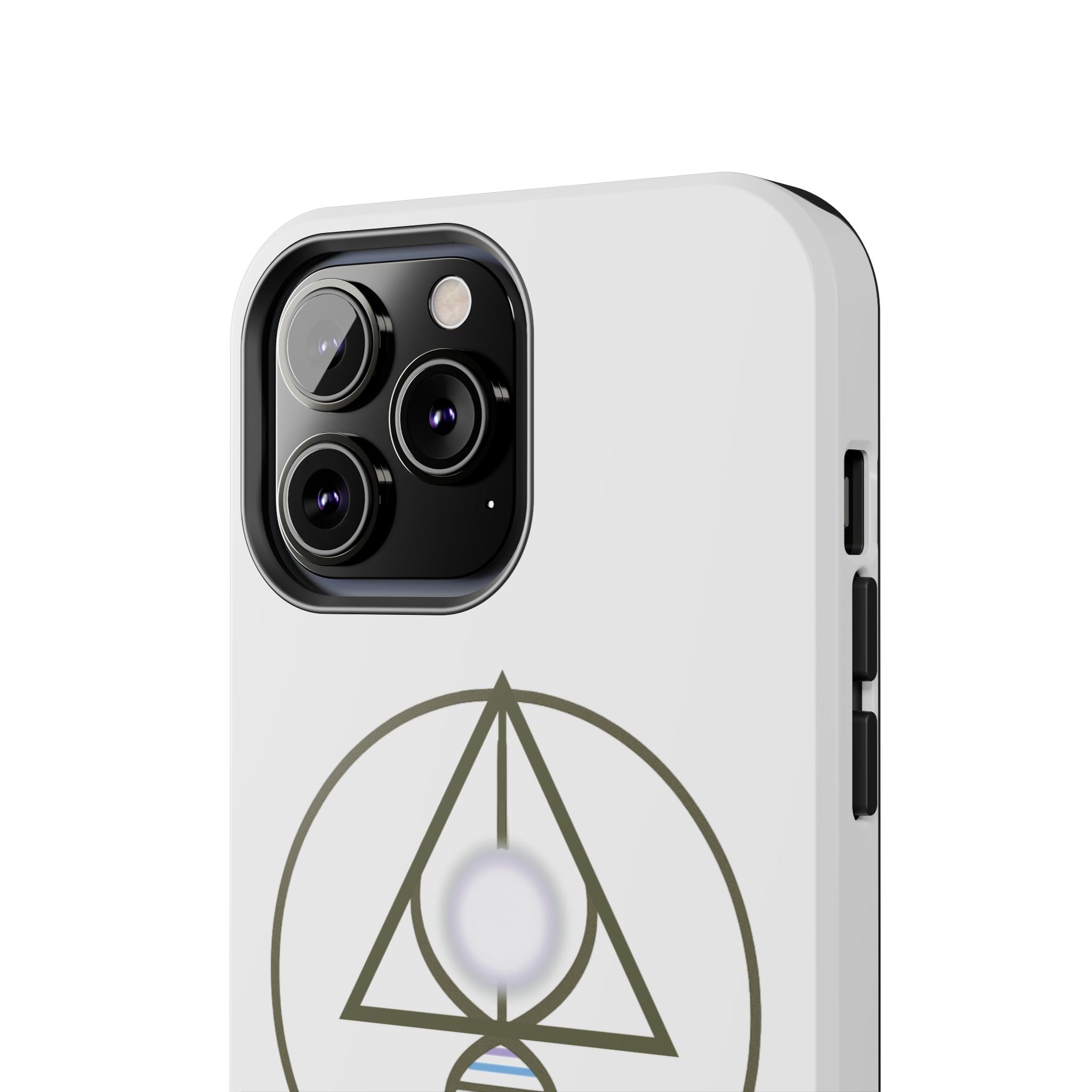Binary Light Code Logo Phone Cover - Activated Apparel
