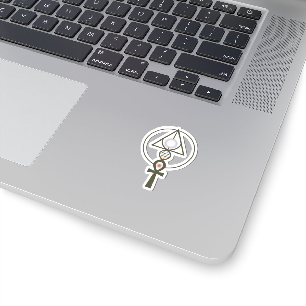 Binary Light Codes Logo Sticker