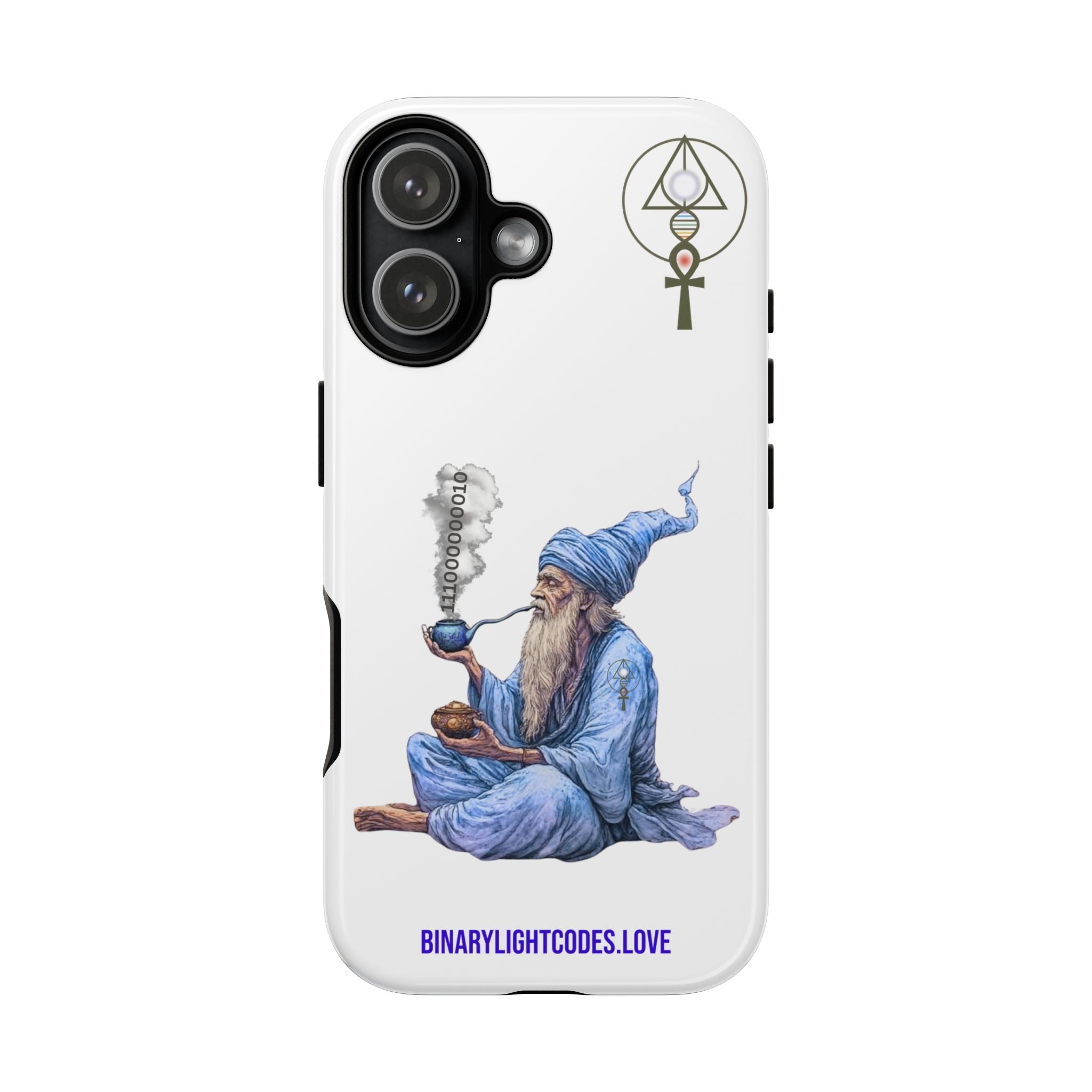 Binary Wizard Phone Case - Legacy Key in Smoke