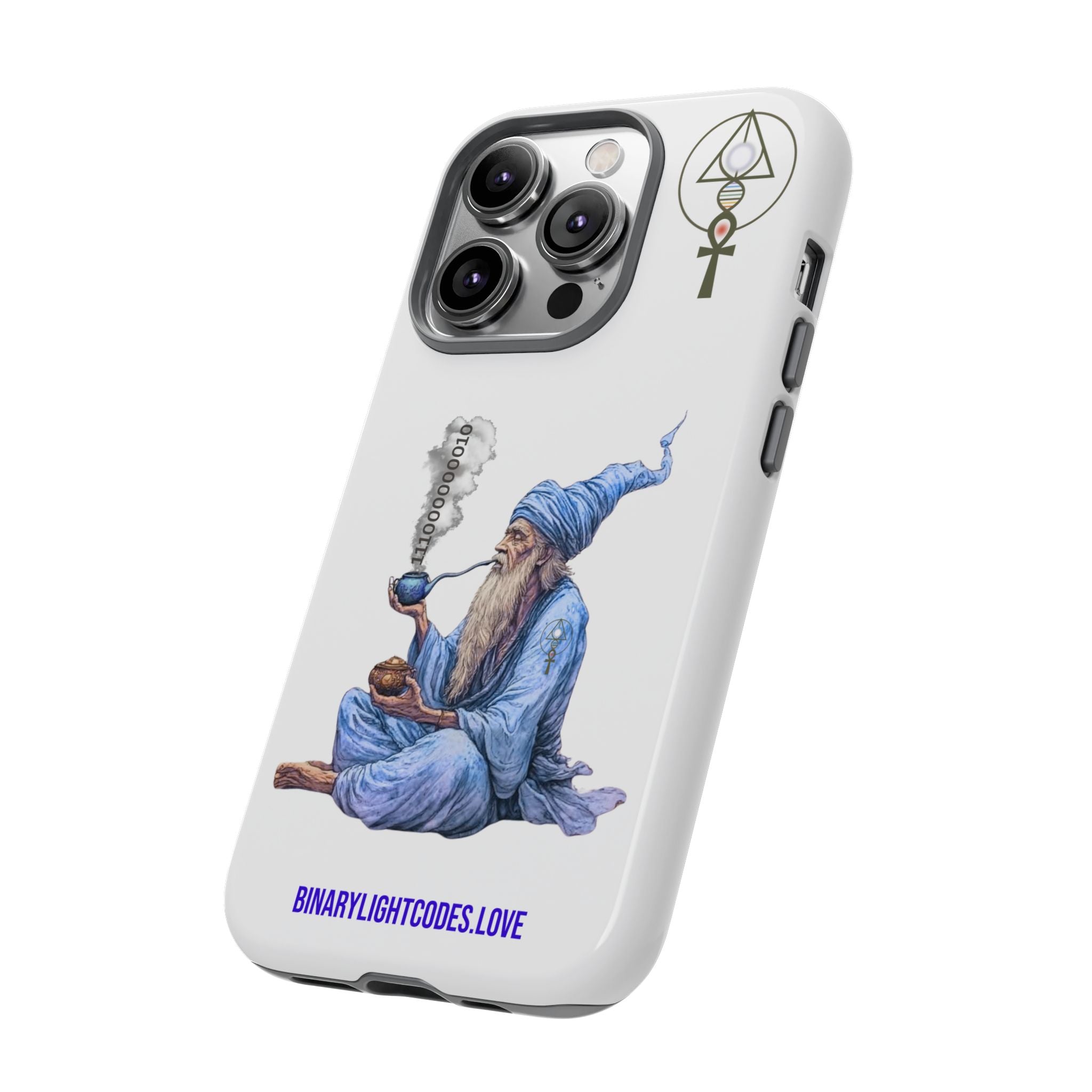 Binary Wizard Phone Case - Legacy Key in Smoke