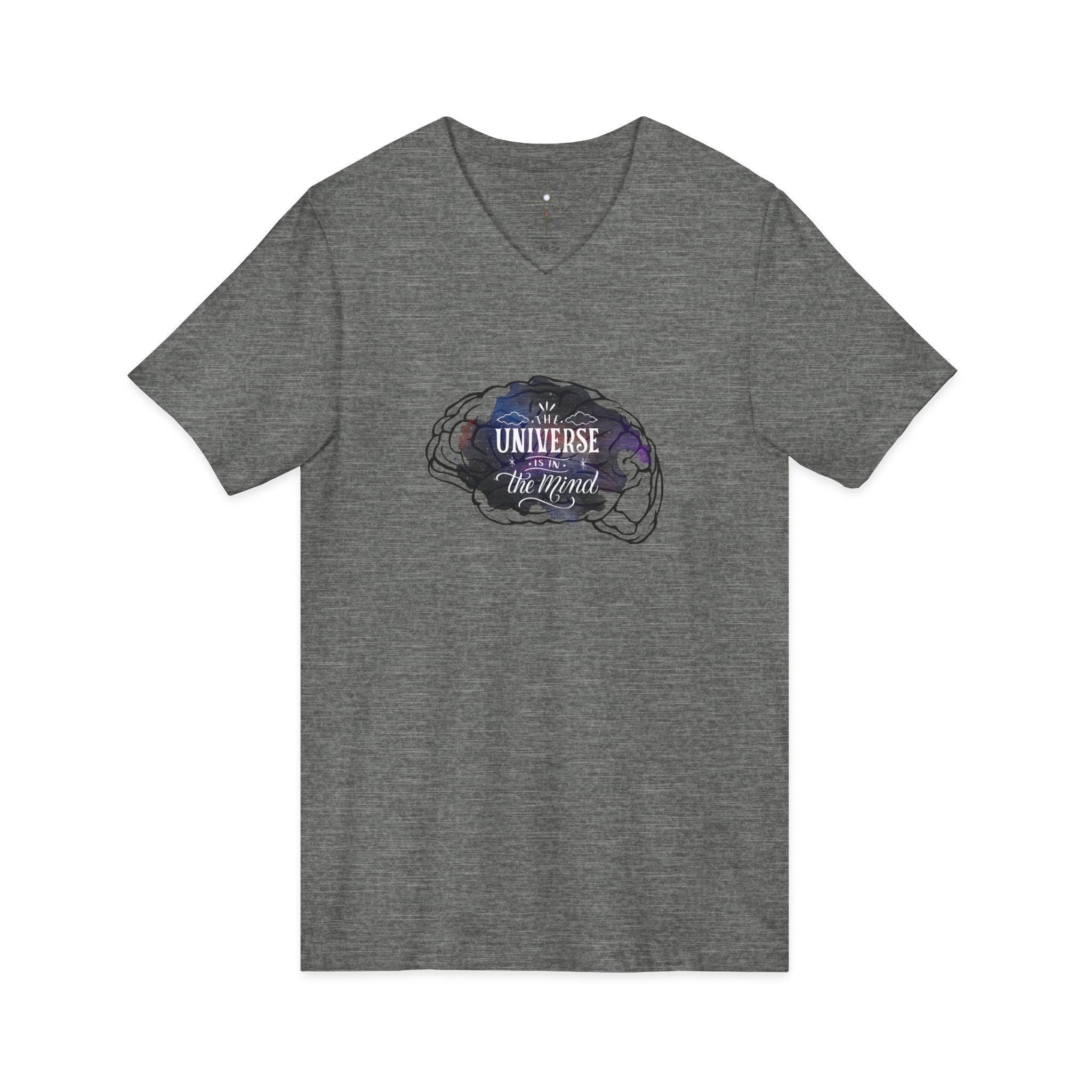 The Universe is in the Mind V-Neck Tee