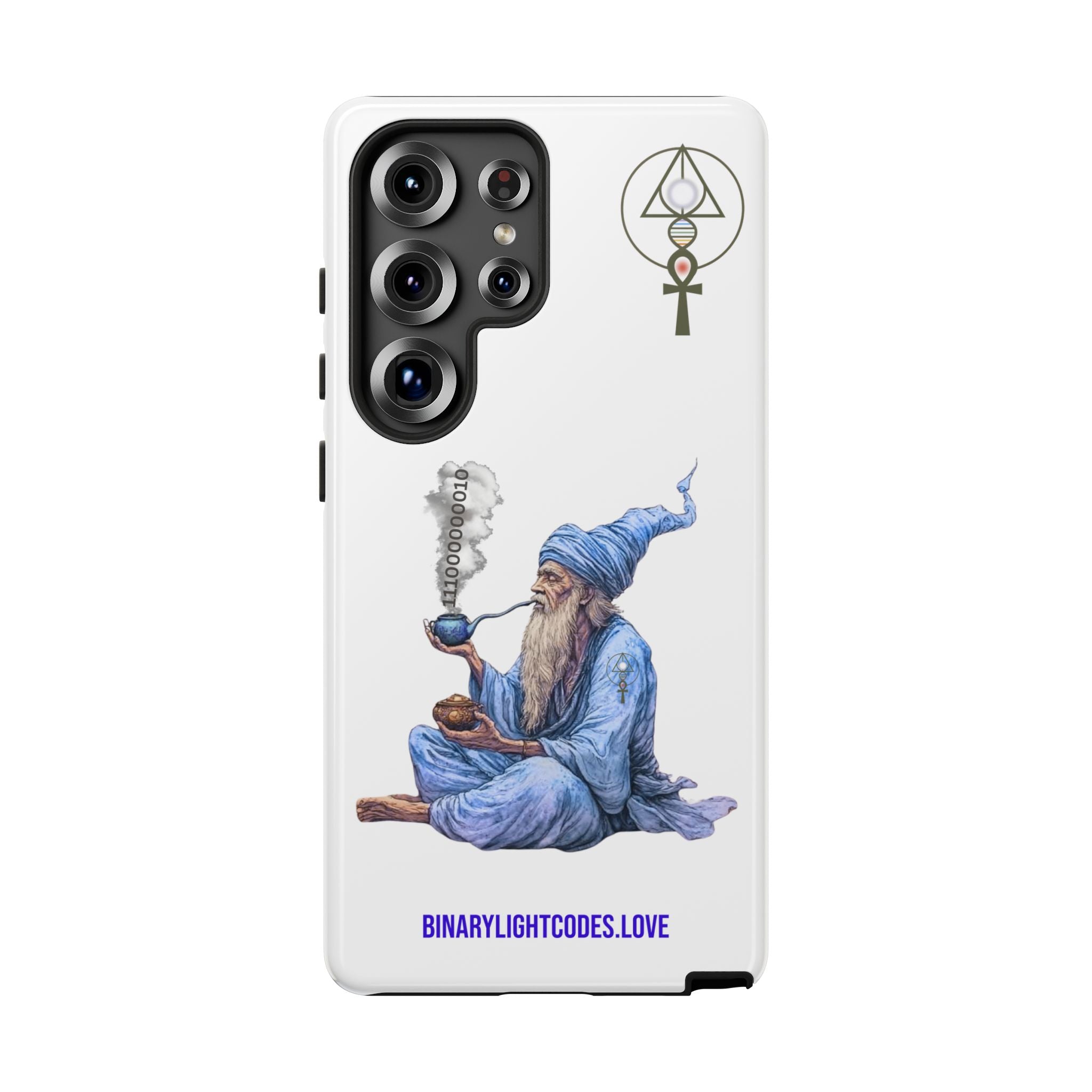 Binary Wizard Phone Case - Legacy Key in Smoke