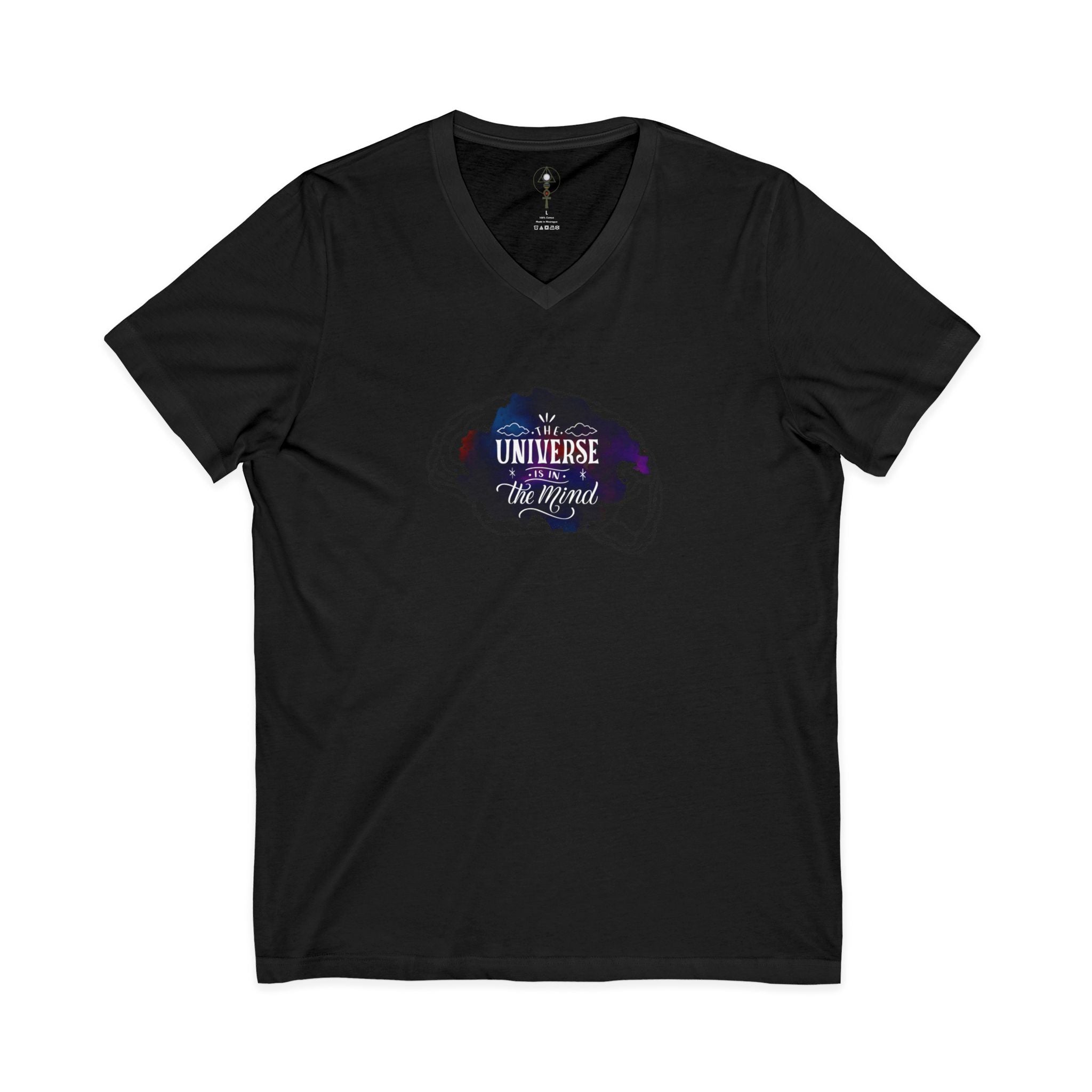 The Universe is in the Mind V-Neck Tee