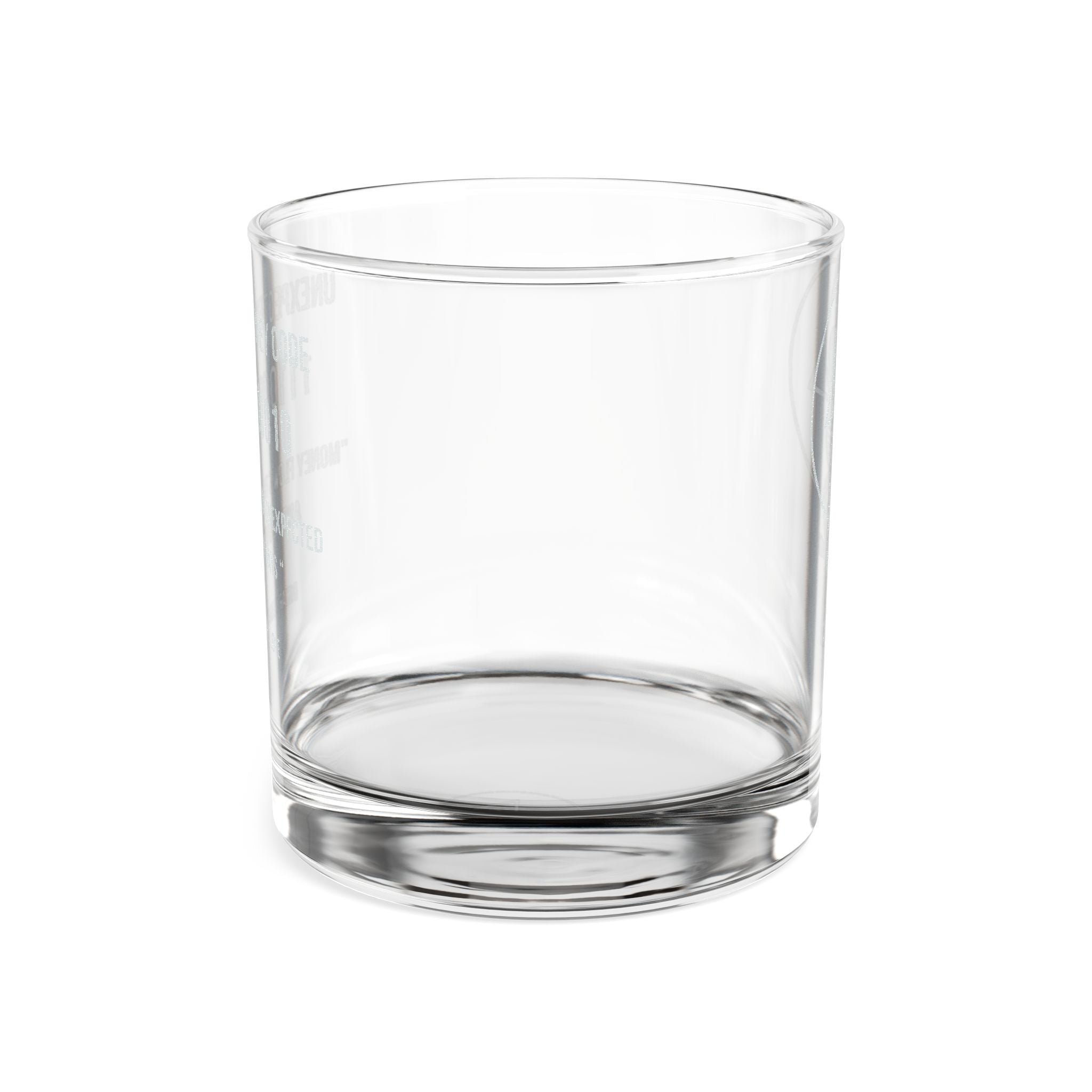 Engraved Glass 10.5oz - 'Unexpected Money Code' Legacy Key Tumbler