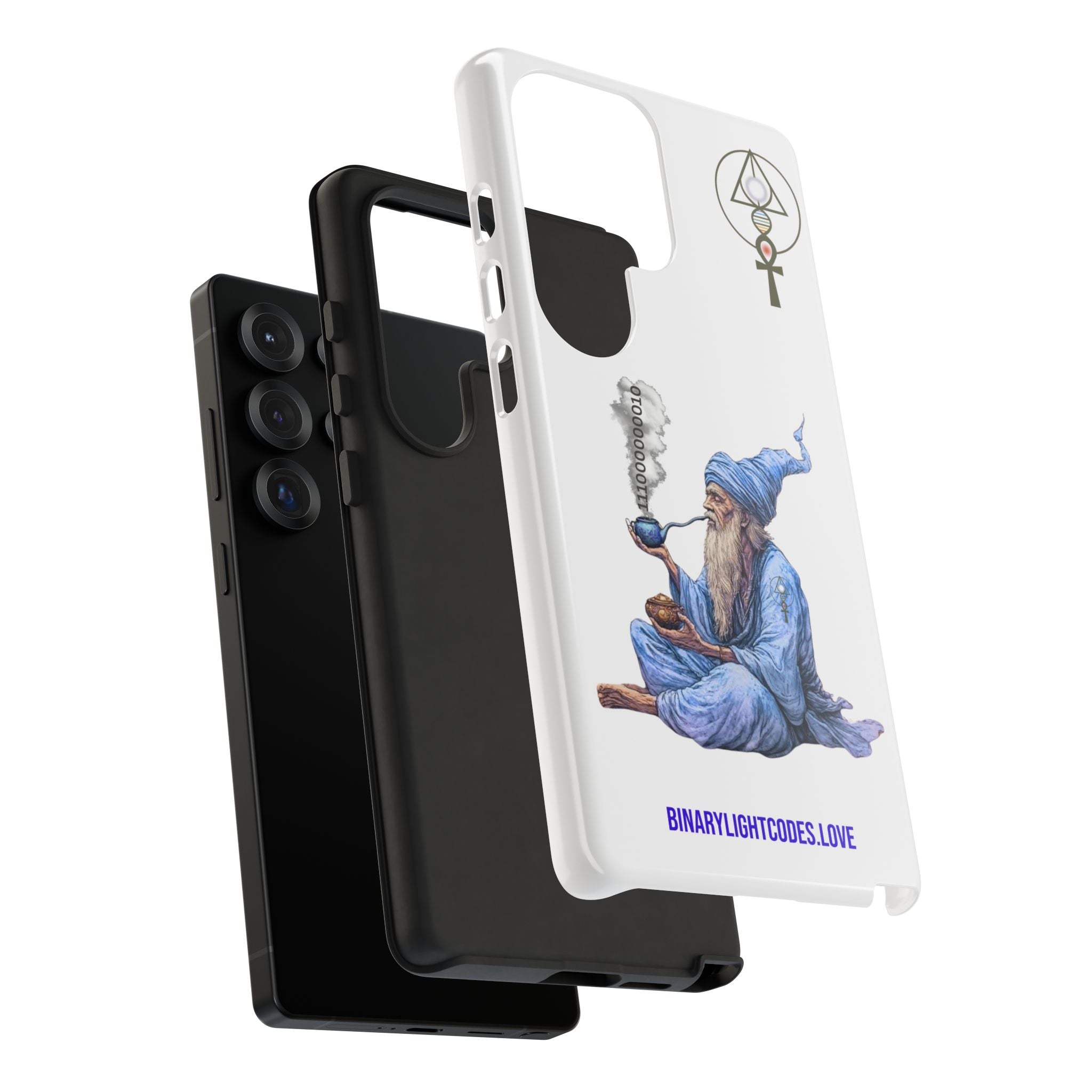 Binary Wizard Phone Case - Legacy Key in Smoke