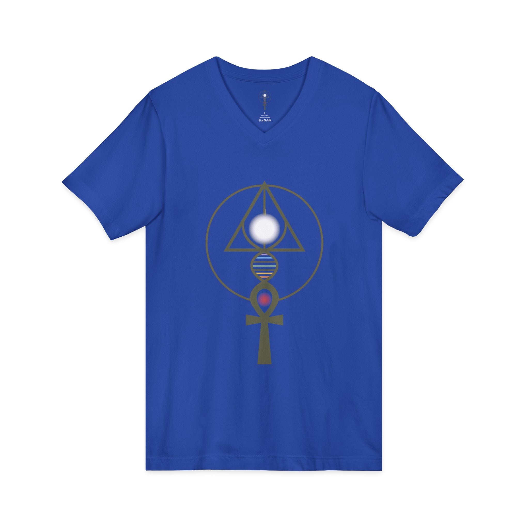 Money Manifestation V-Neck Tee - "Unexpected Money Code"