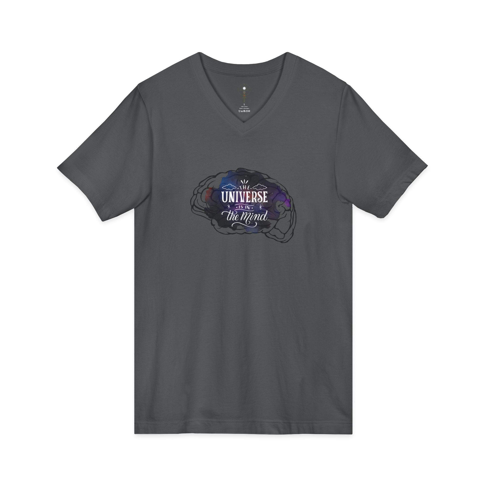 The Universe is in the Mind V-Neck Tee
