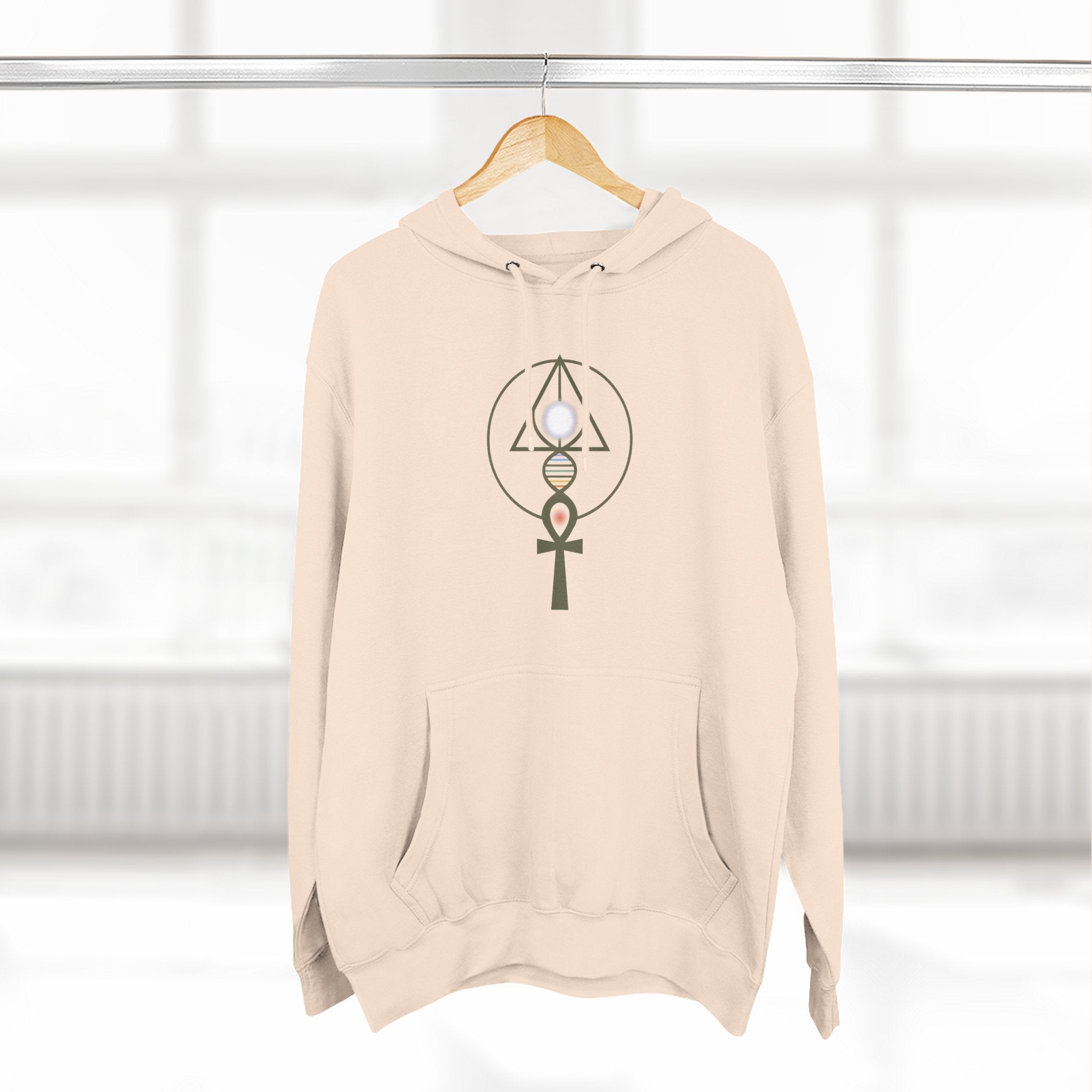 Hoodie -  Activated BLC Symbol & "Unexpected Money Code" Binary Design