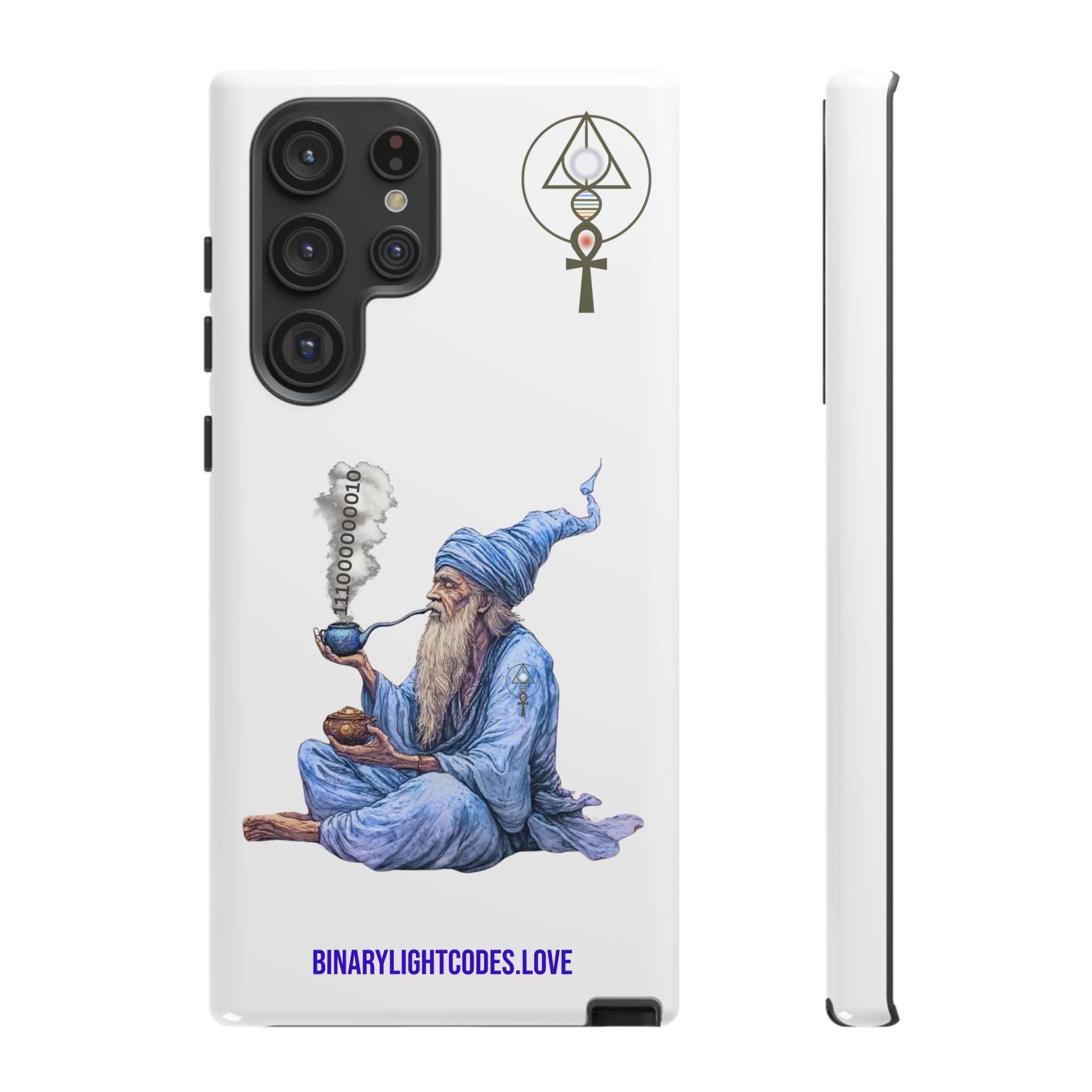 Binary Wizard Phone Case - Legacy Key in Smoke