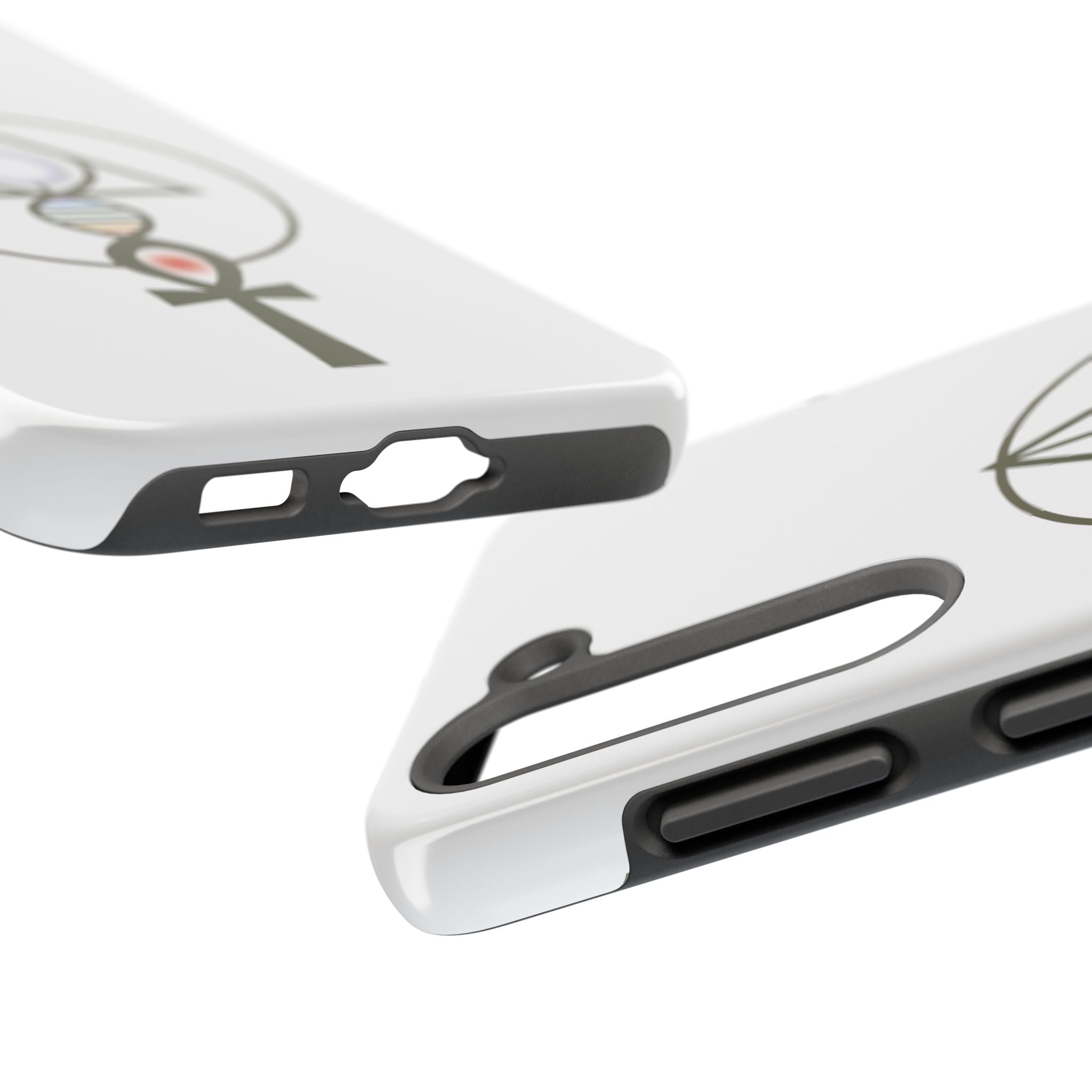 Binary Light Code Logo Phone Cover - Activated Apparel