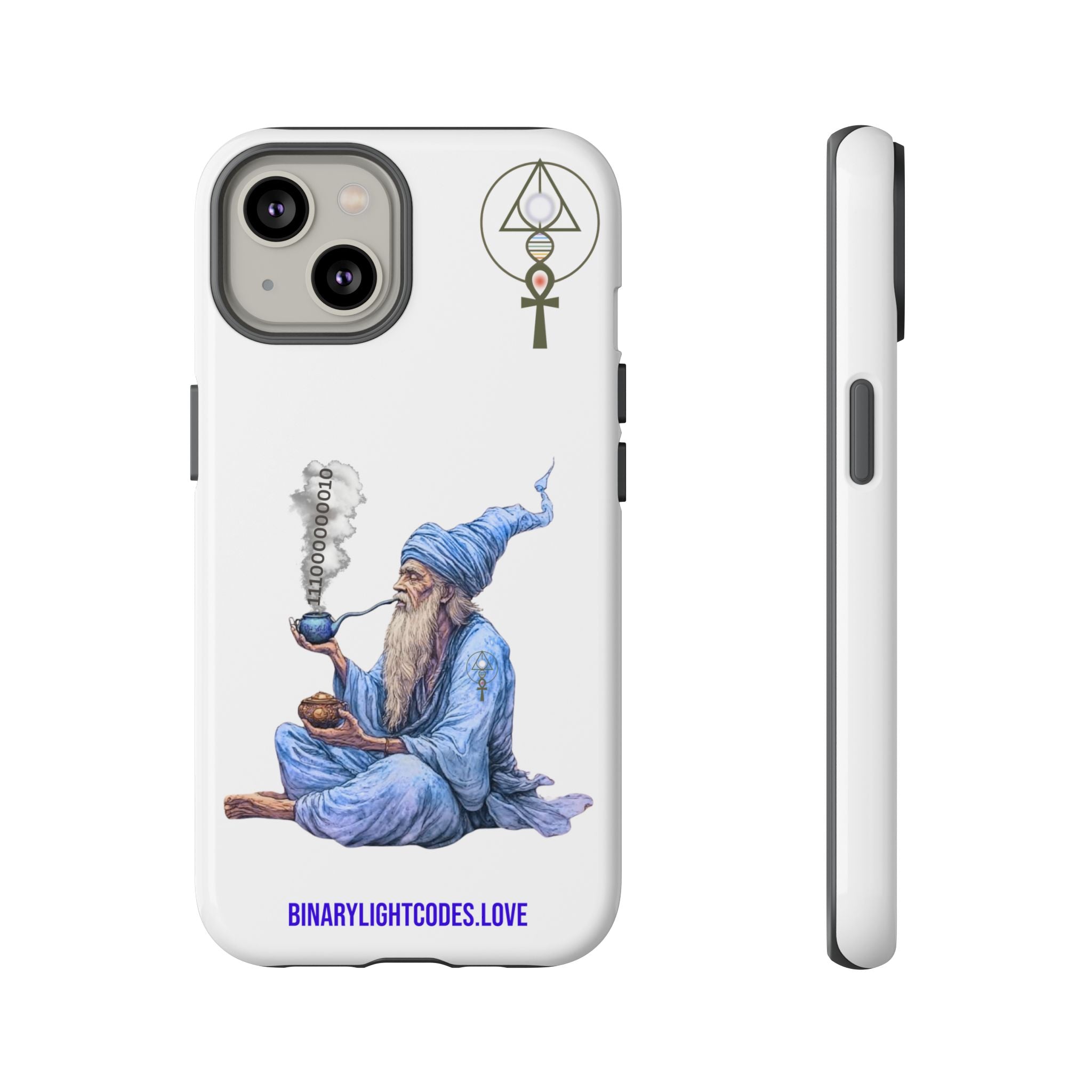 Binary Wizard Phone Case - Legacy Key in Smoke