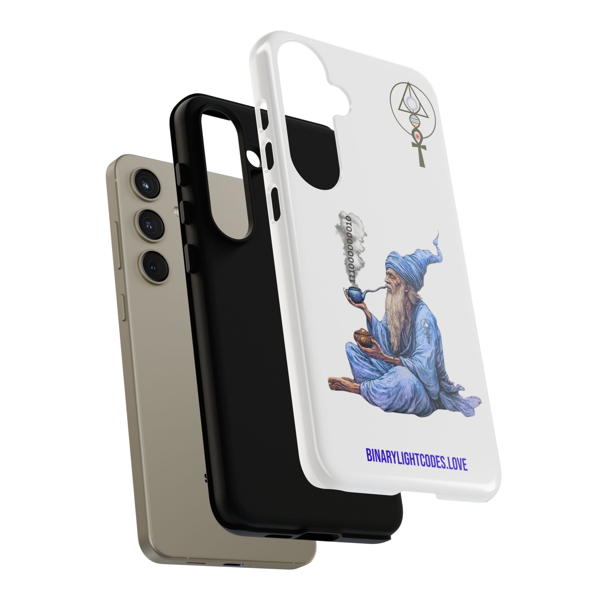 Binary Wizard Phone Case - Legacy Key in Smoke