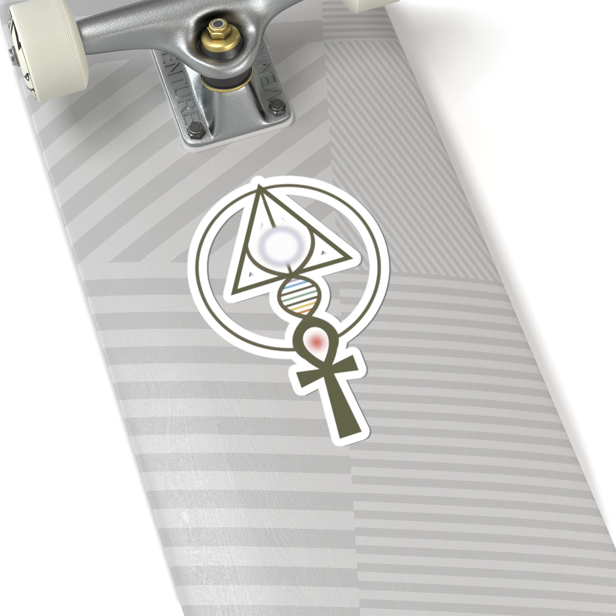 Binary Light Codes Logo Sticker